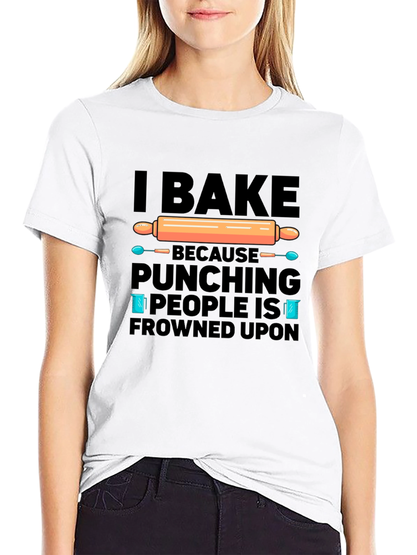 I Bake T-Shirt - Funny Baking Quote