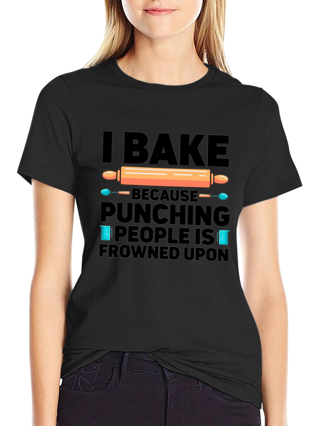 I Bake T-Shirt - Funny Baking Quote