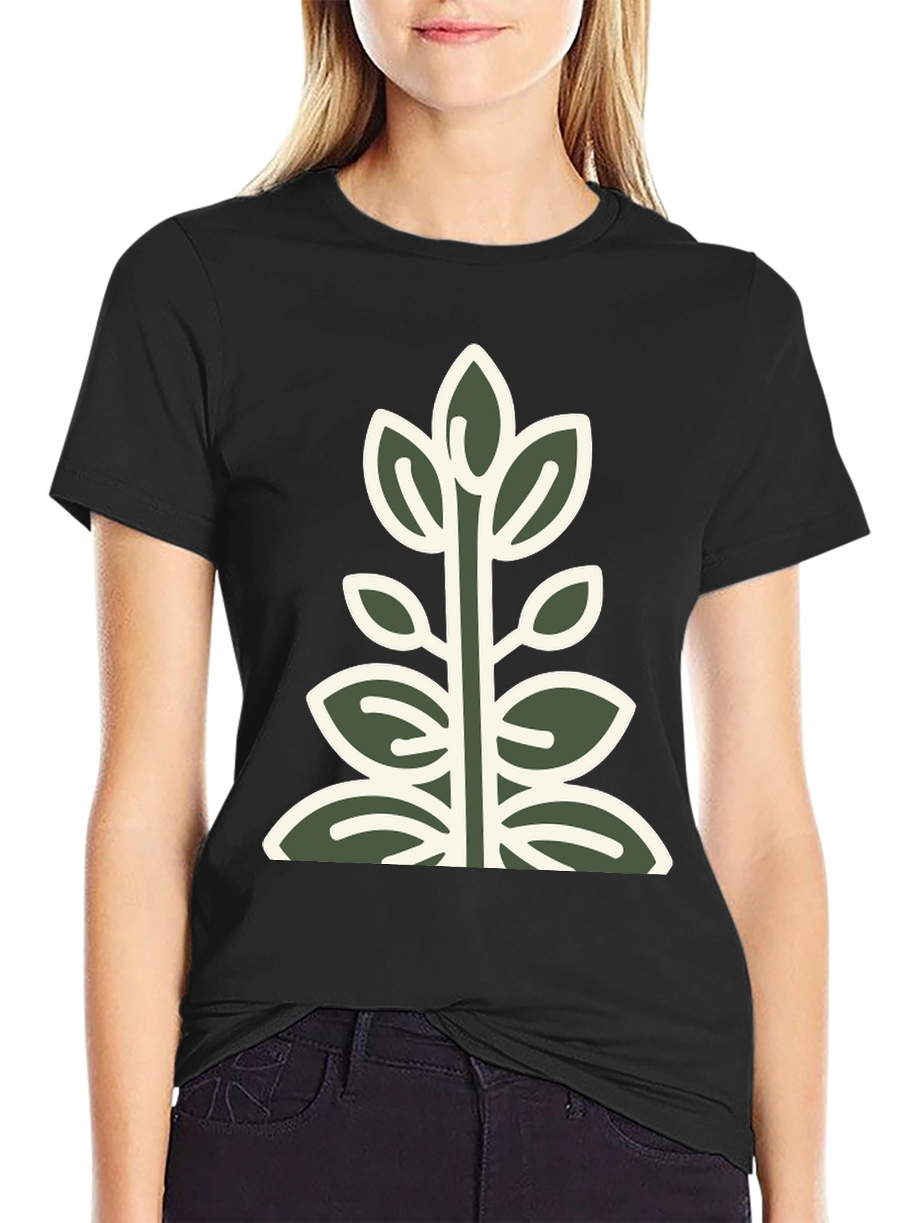 Botanical Graphic Print Tee