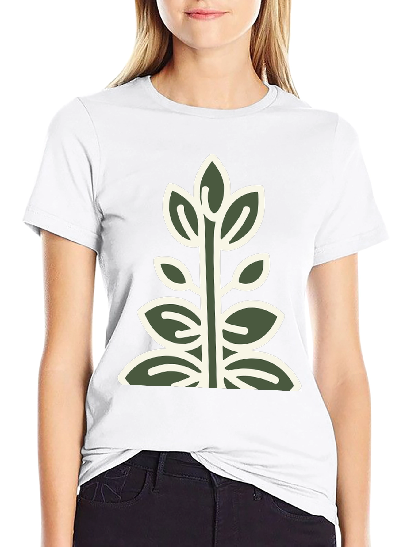 Botanical Graphic Print Tee