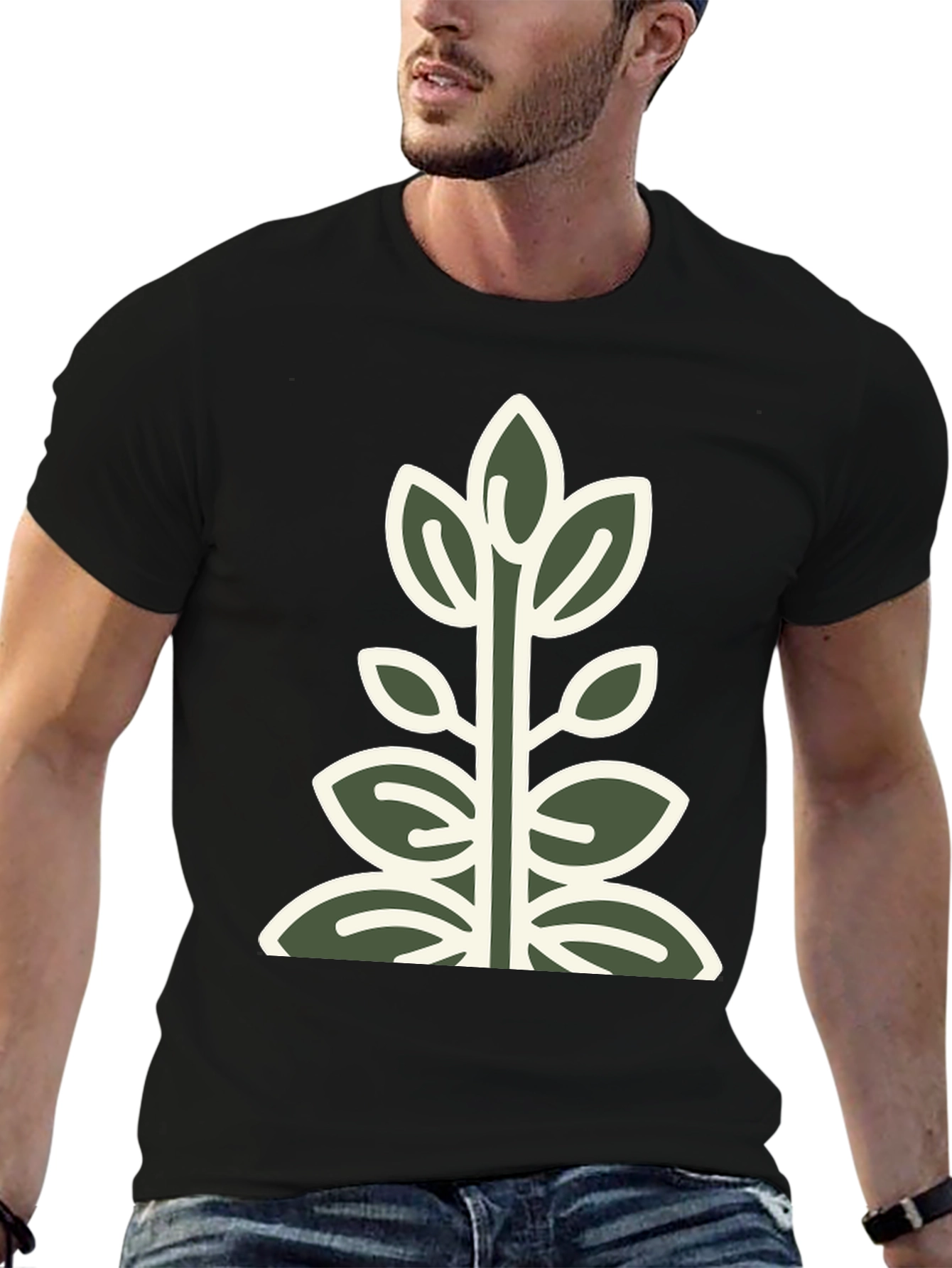Botanical Graphic Print Tee