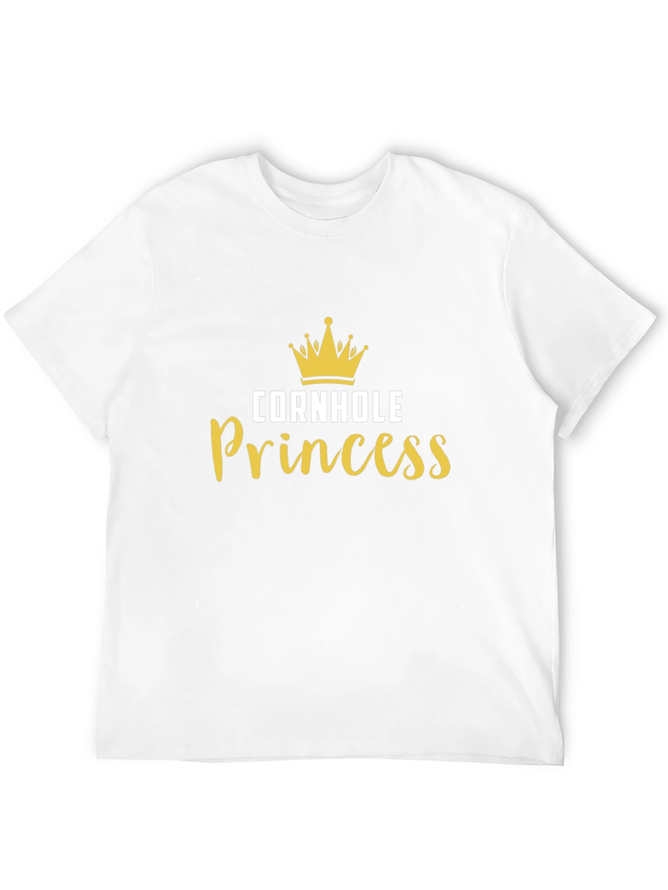 Cornhole Princess Black T-Shirt