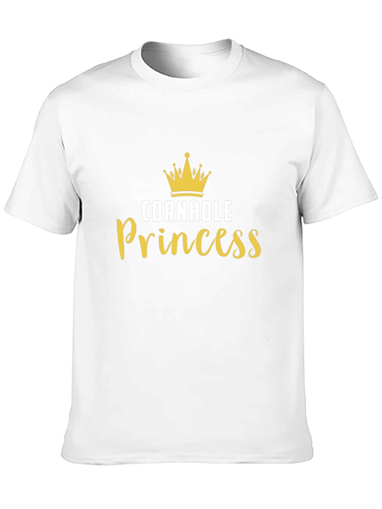 Cornhole Princess Black T-Shirt
