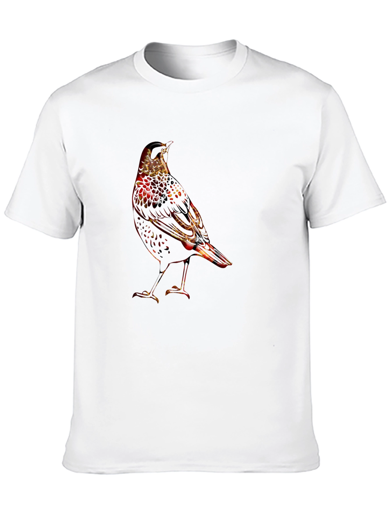 Bird Graphic Black T-Shirt