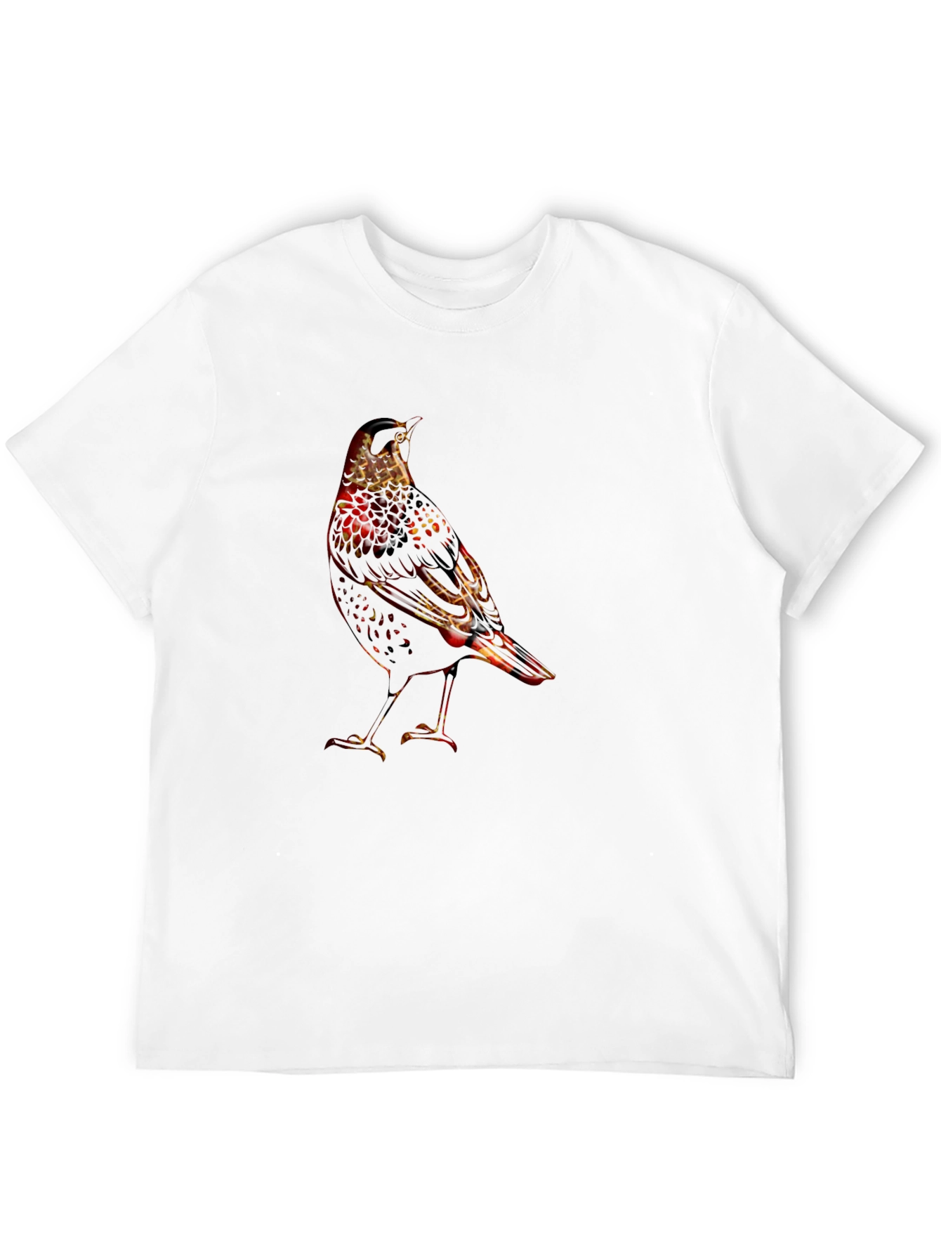 Bird Graphic Black T-Shirt