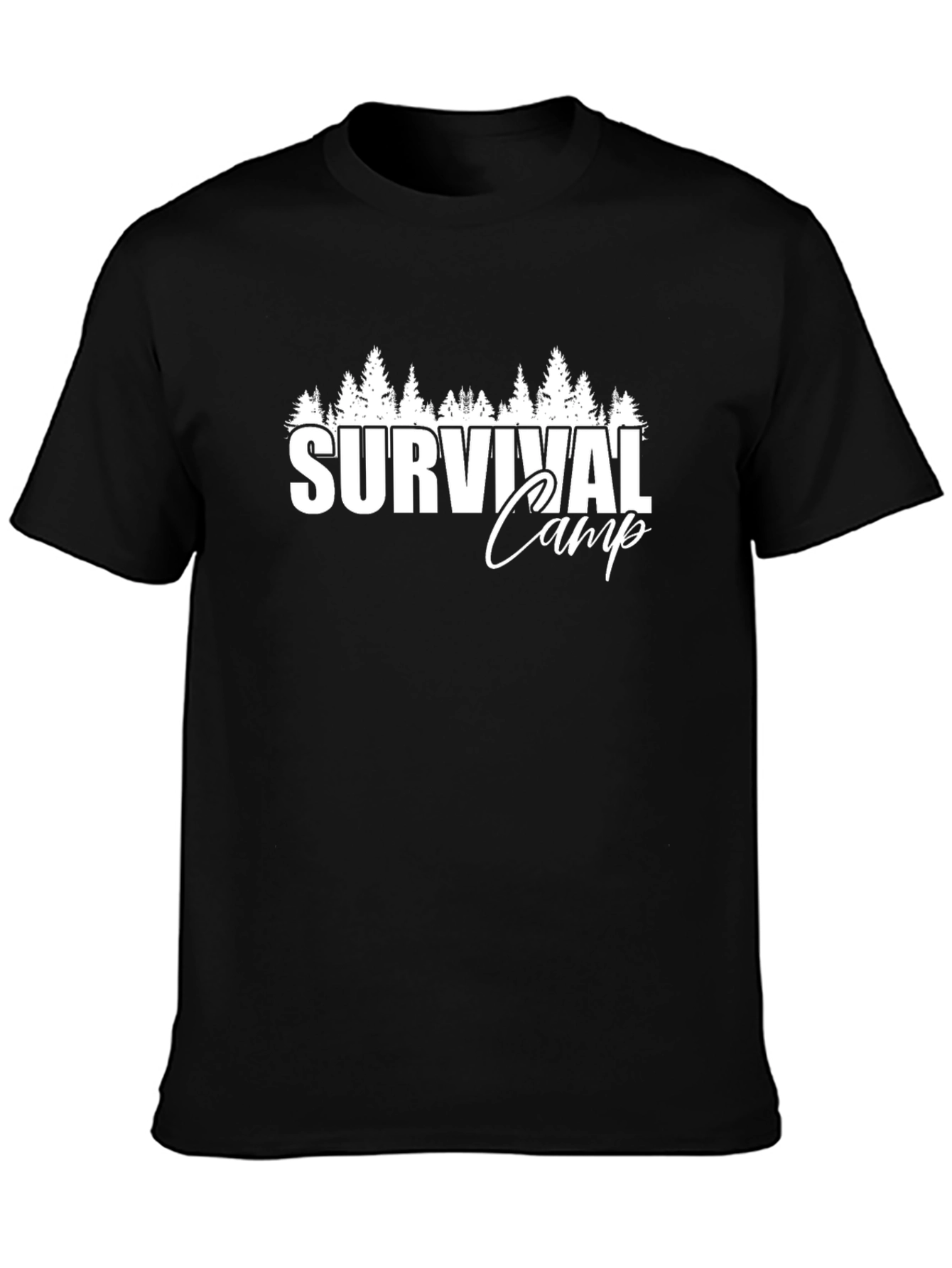 Survival Camp Graphic T-Shirt - Adventure Ready