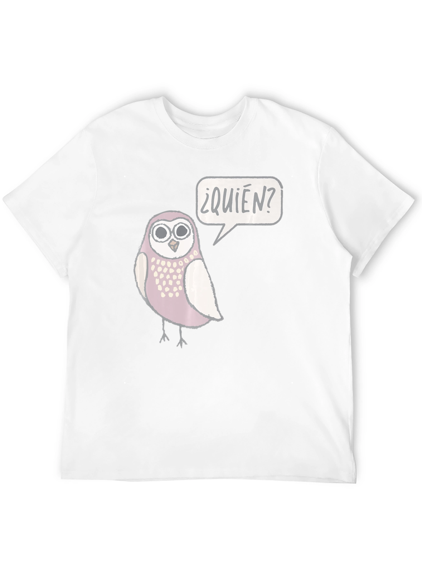 Funny Owl T-Shirt - Who?