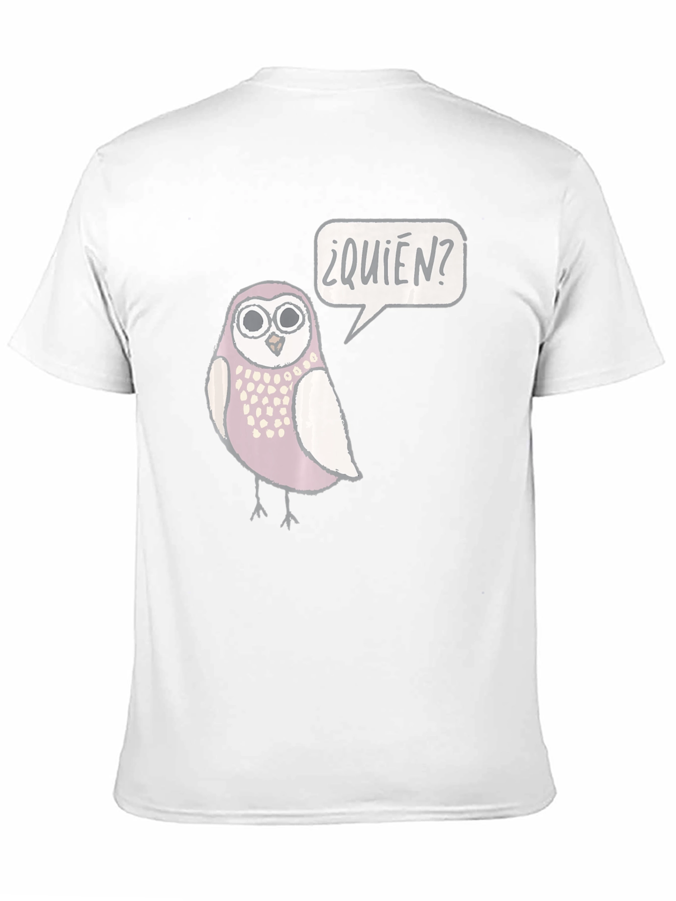 Funny Owl T-Shirt - Who?