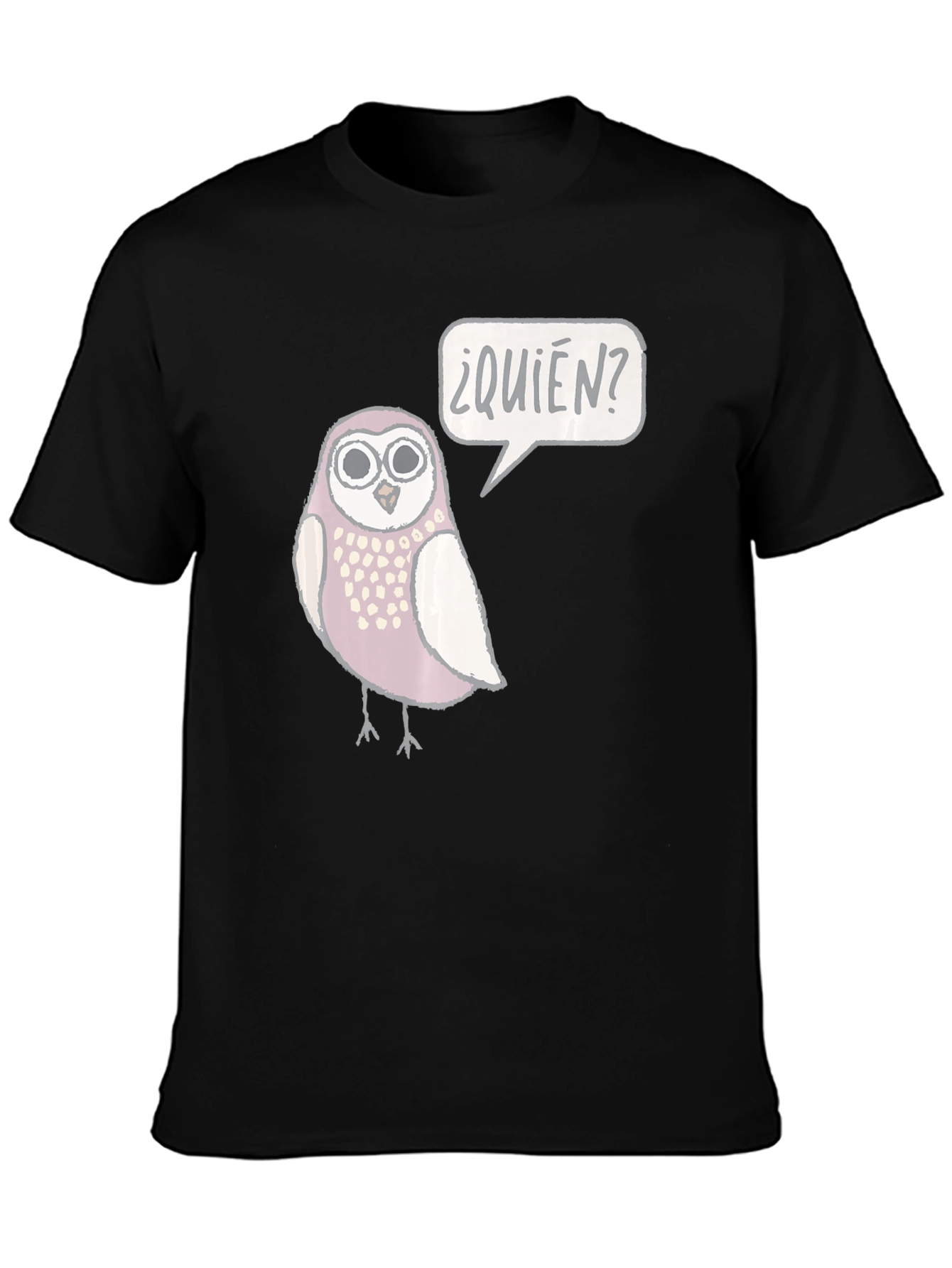 Funny Owl T-Shirt - Who?