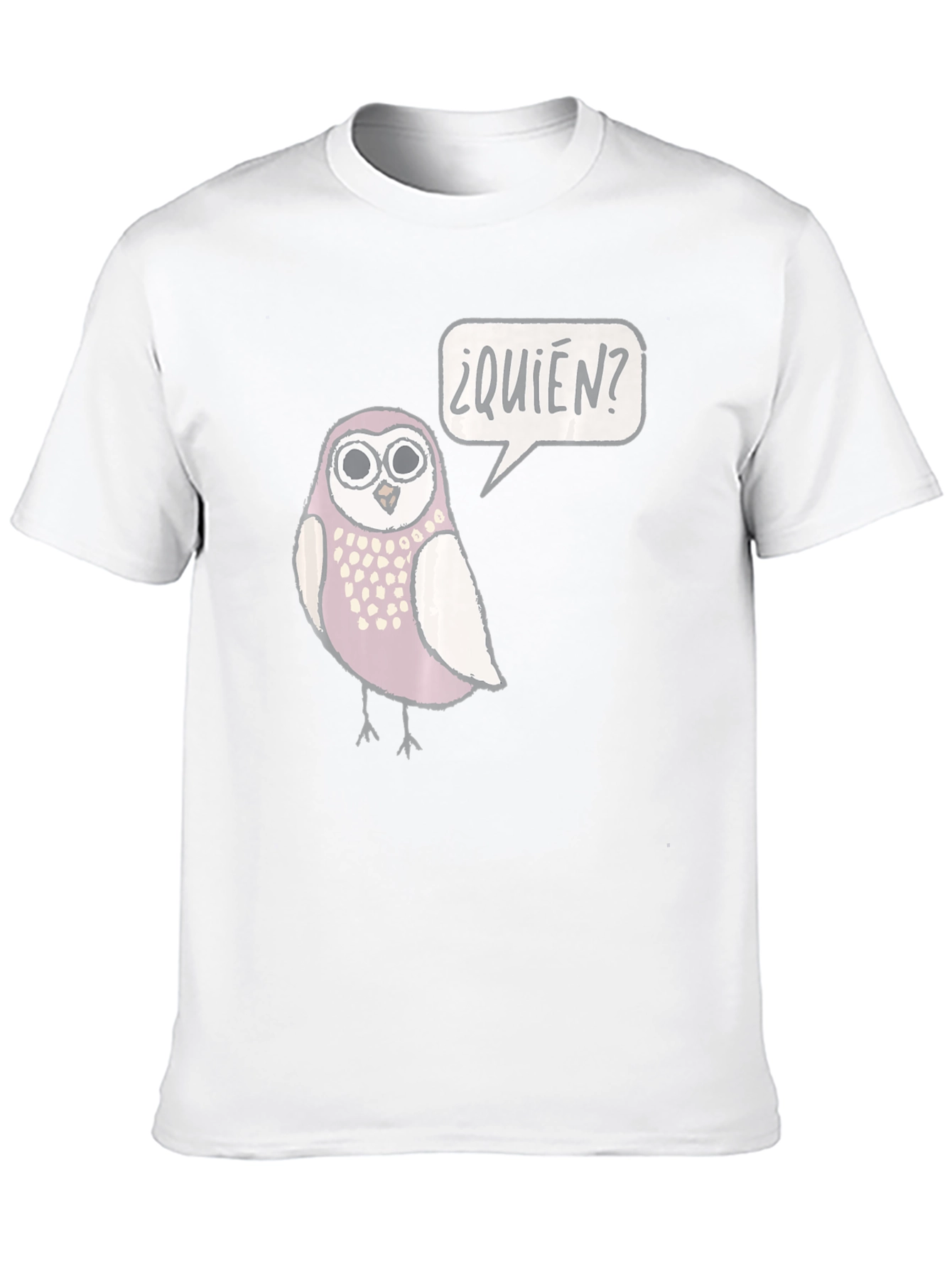 Funny Owl T-Shirt - Who?