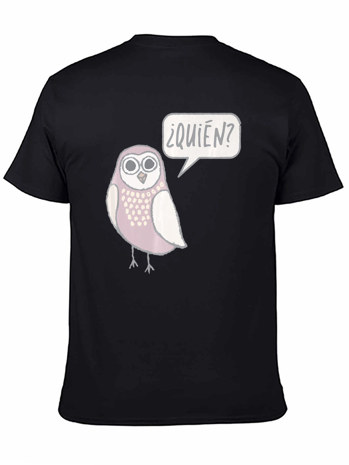 Funny Owl T-Shirt - Who?