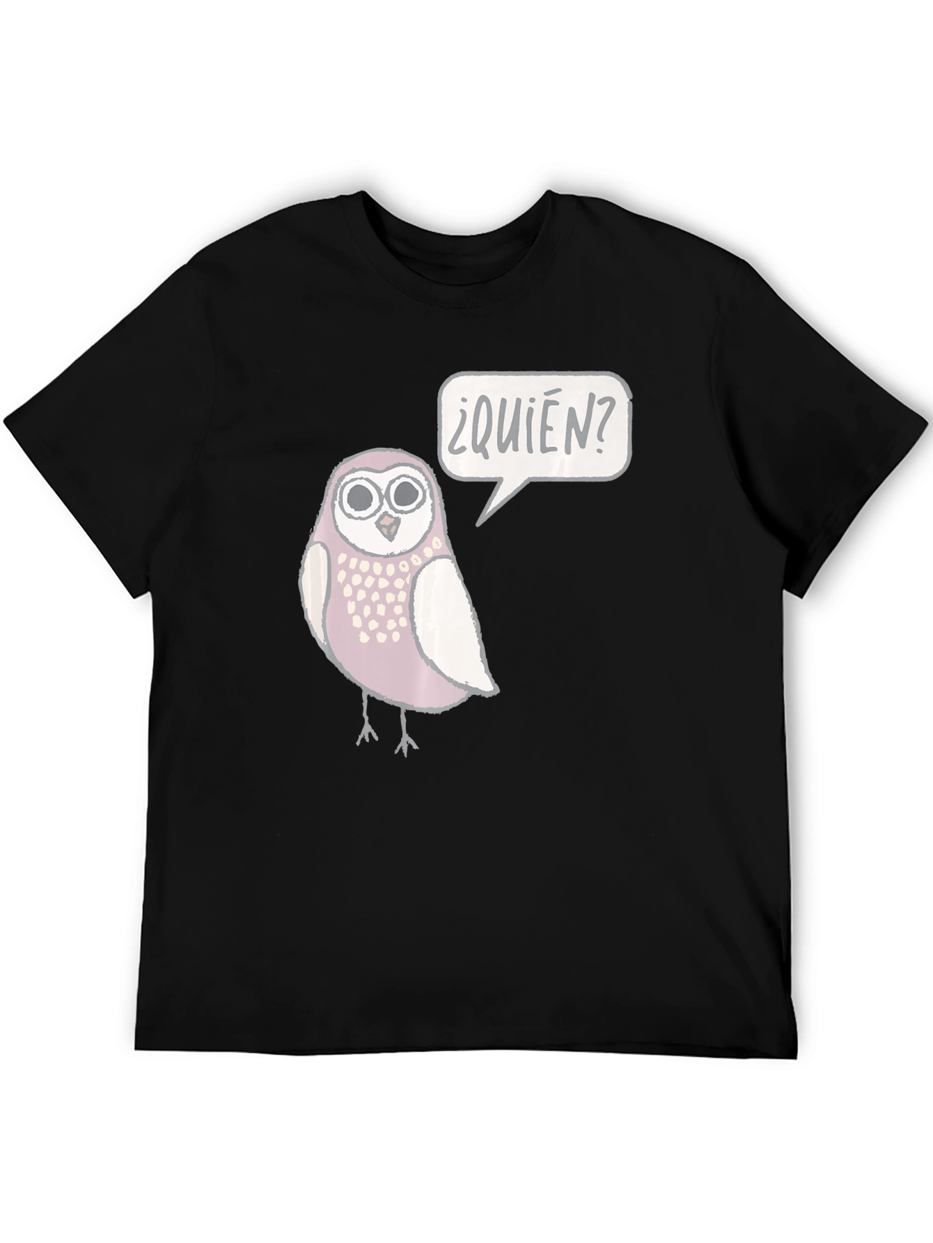 Funny Owl T-Shirt - Who?