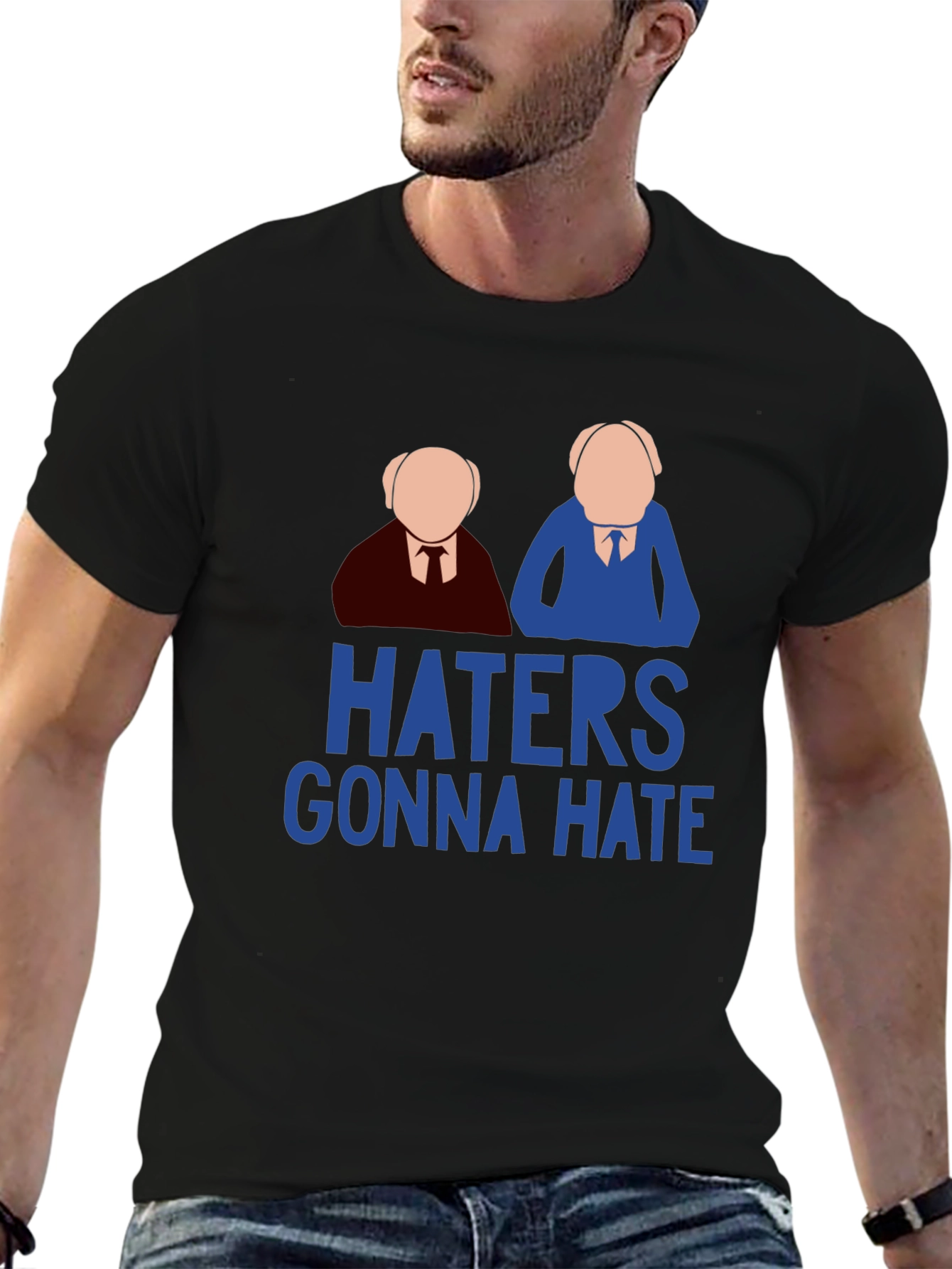Haters Gonna Hate T-Shirt Funny Mens Graphic Tee