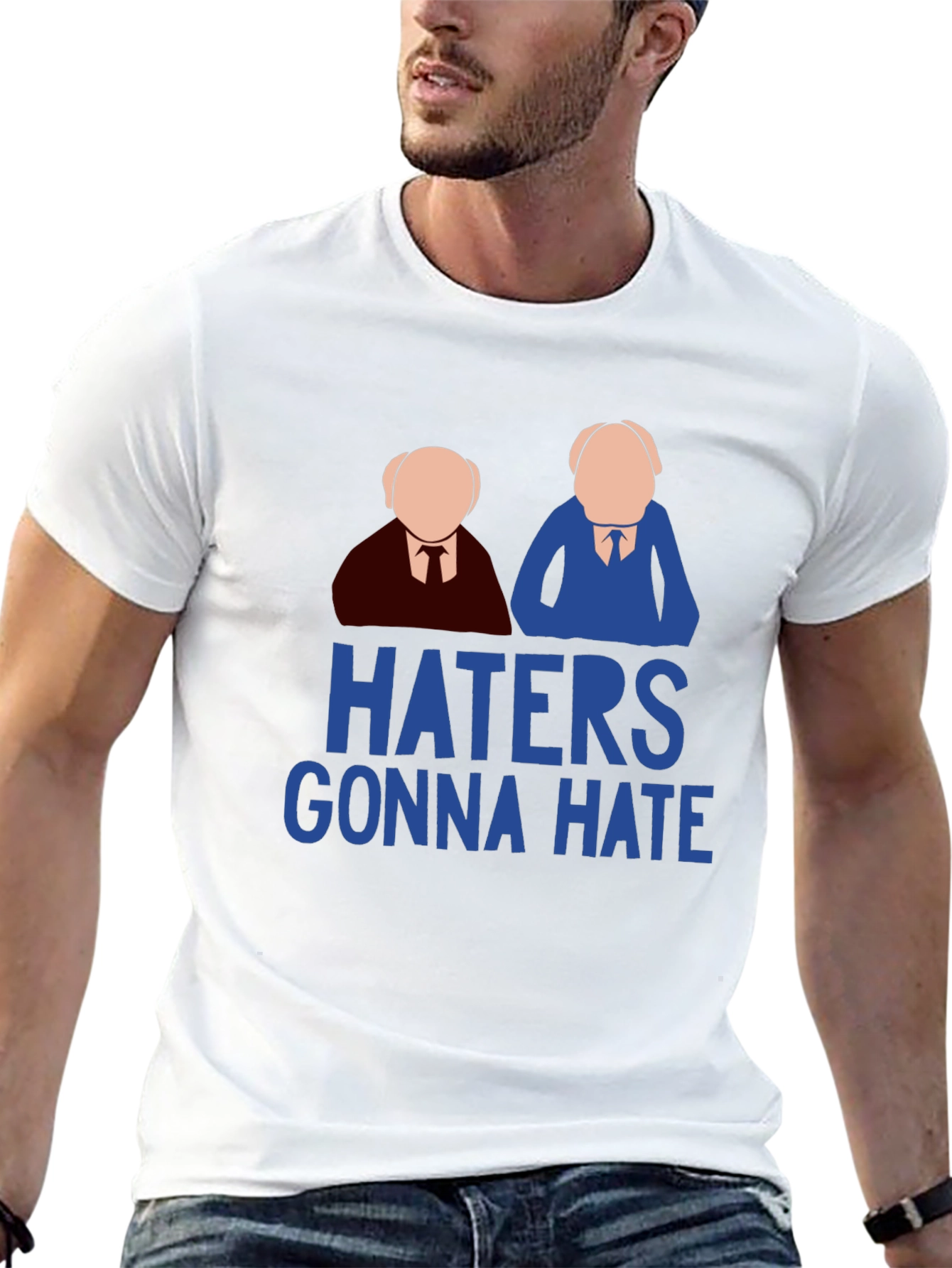 Haters Gonna Hate T-Shirt Funny Mens Graphic Tee