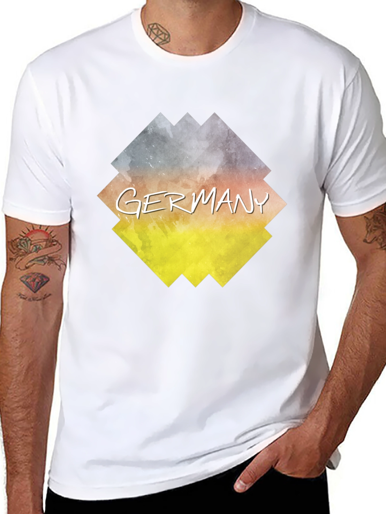 Germany Graphic Tee - Stylish Cotton T-Shirt