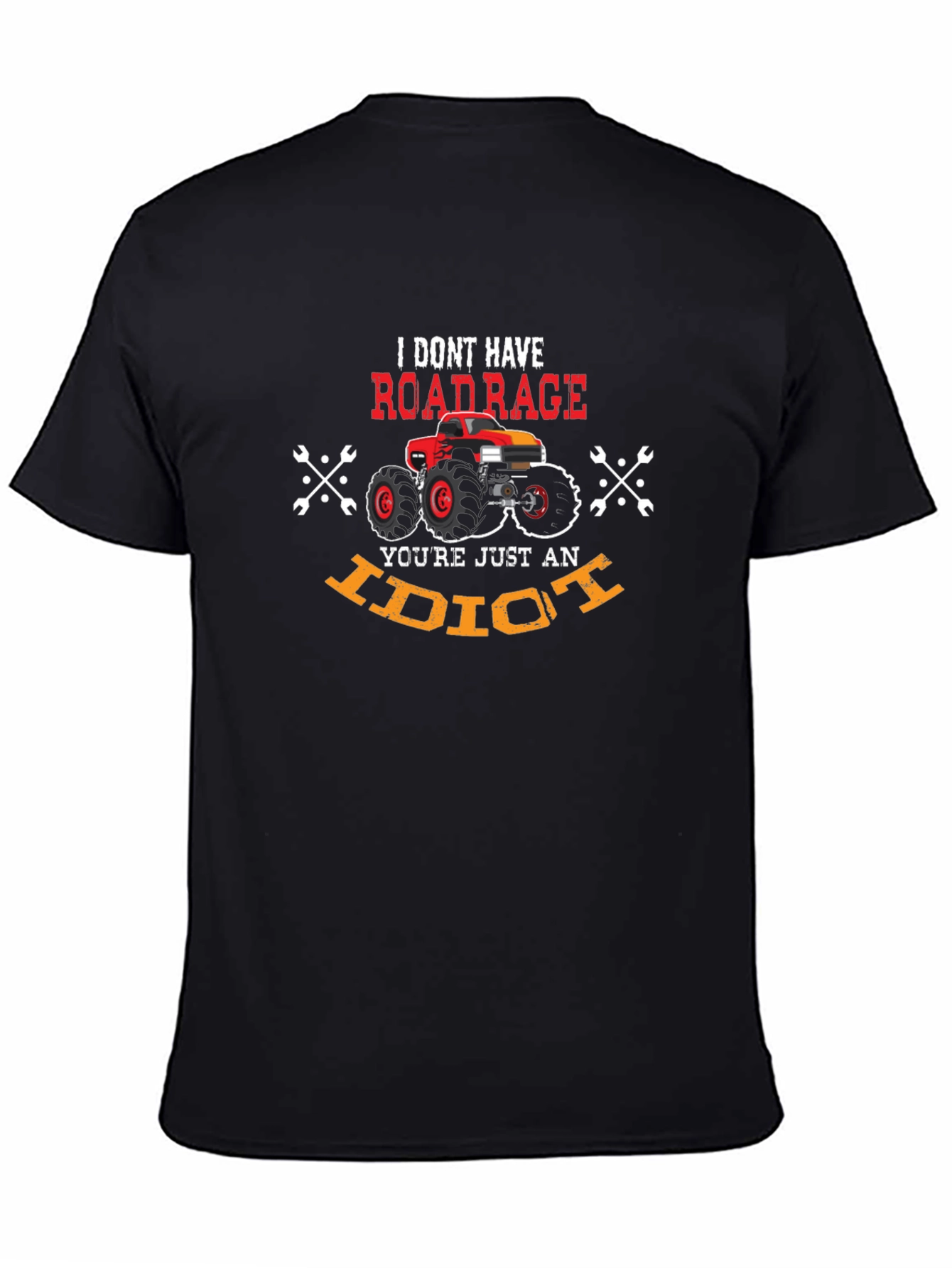 Road Rage Monster Truck Graphic Tee