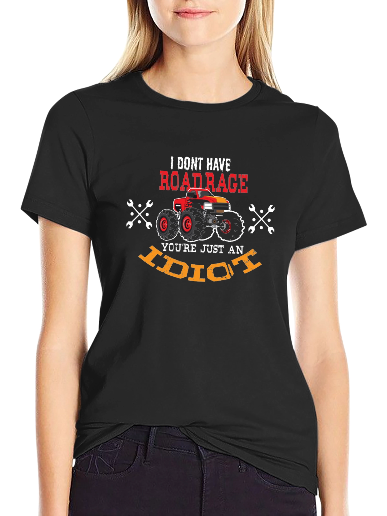 Road Rage Monster Truck Graphic Tee
