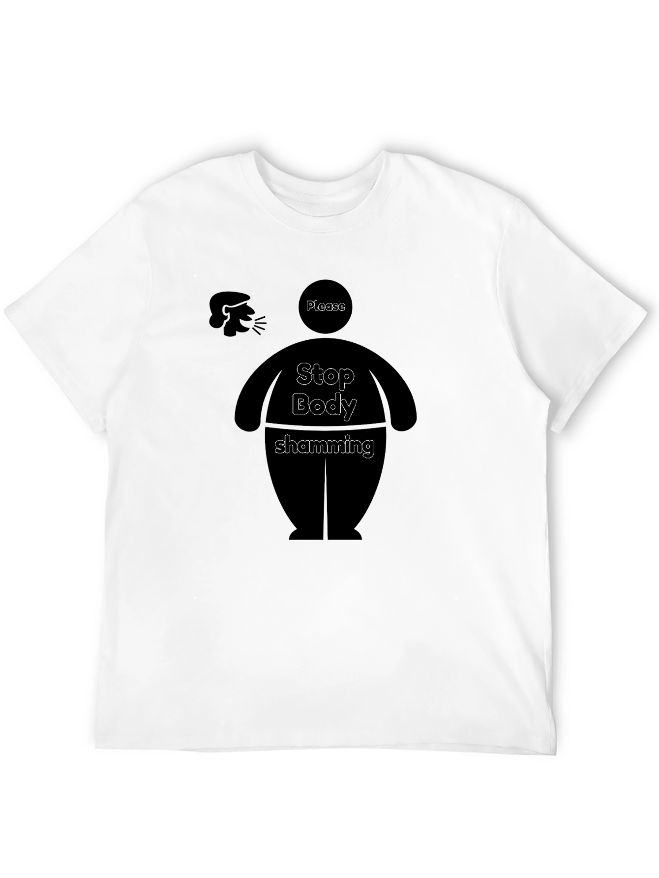 Stop Body Shaming Graphic T-Shirt - Unisex