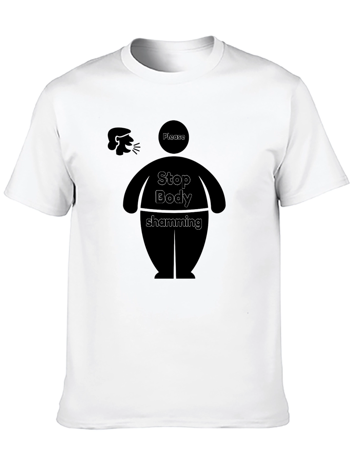 Stop Body Shaming Graphic T-Shirt - Unisex