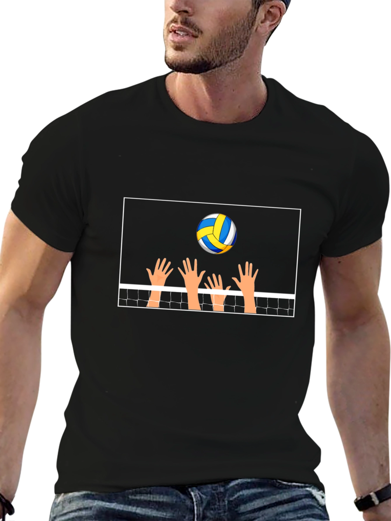 Volleyball Graphic Tee - Game On!