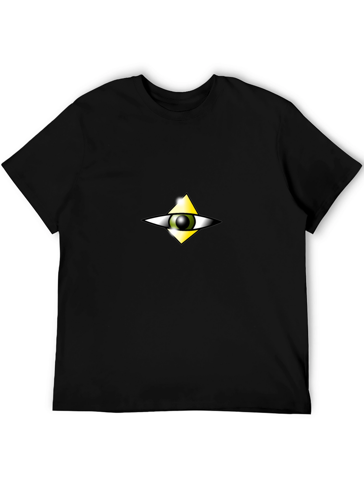 Eye Graphic Black T-Shirt