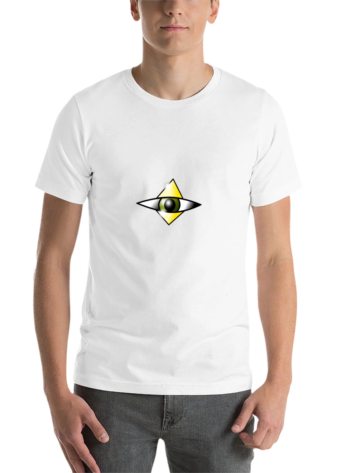 Eye Graphic Black T-Shirt
