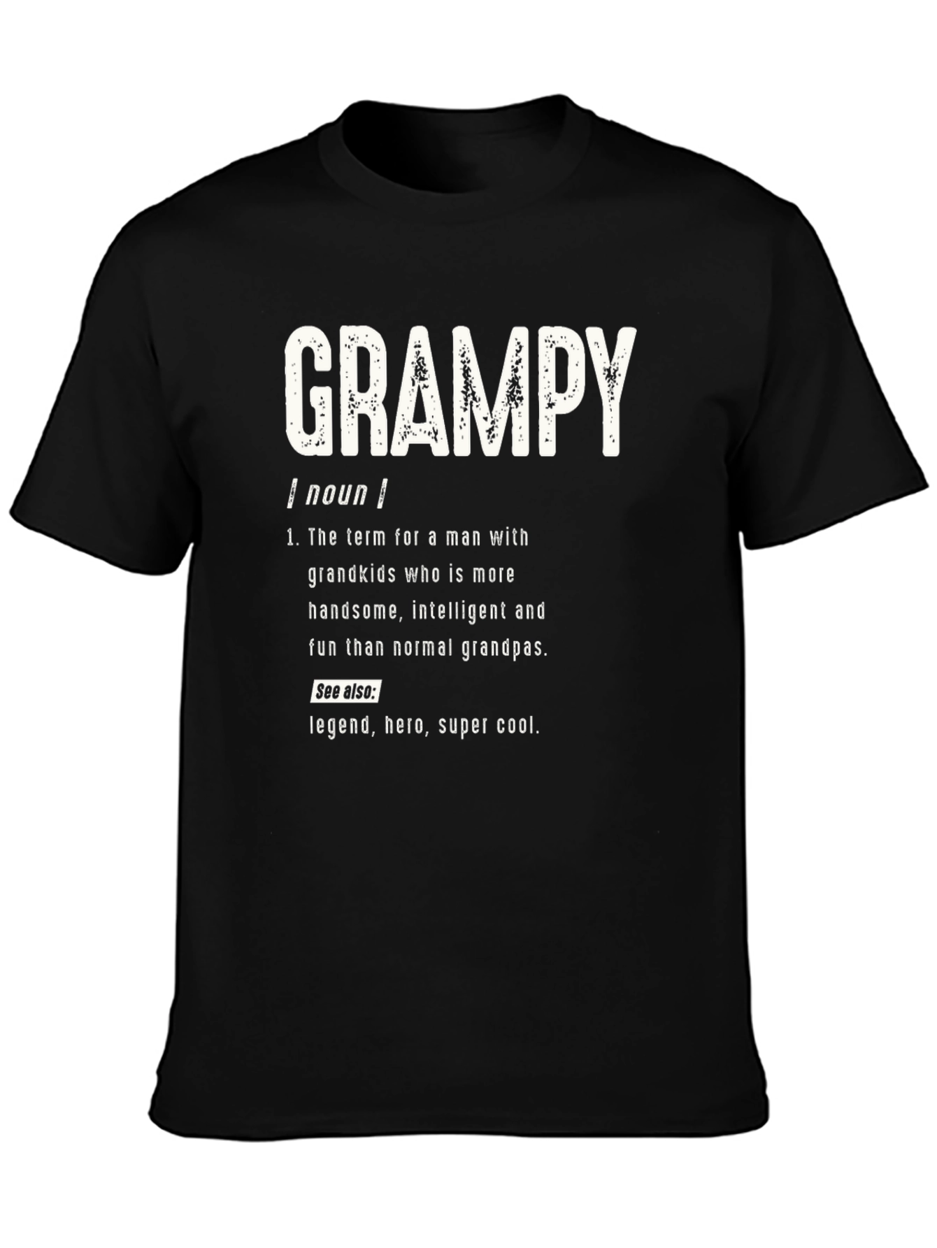 Grampy Definition T-Shirt - Gift for Grandfather