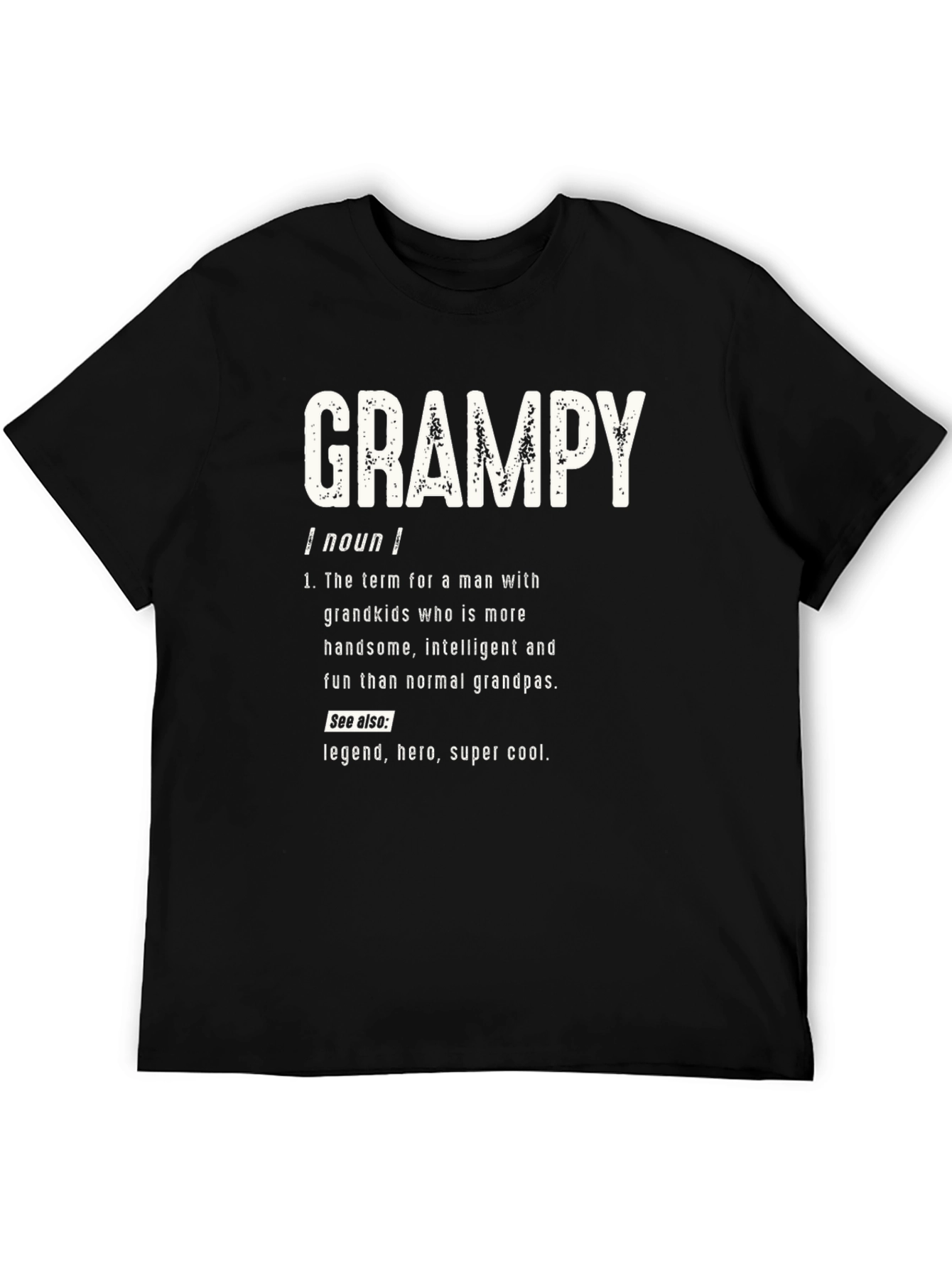 Grampy Definition T-Shirt - Gift for Grandfather