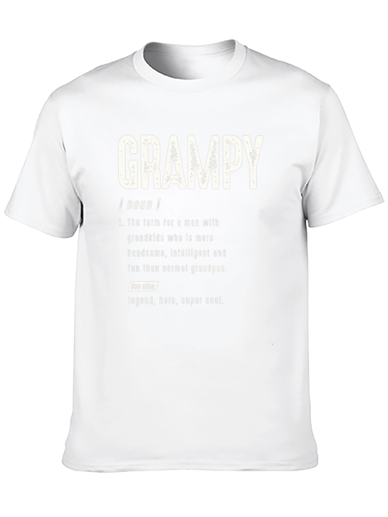 Grampy Definition T-Shirt - Gift for Grandfather