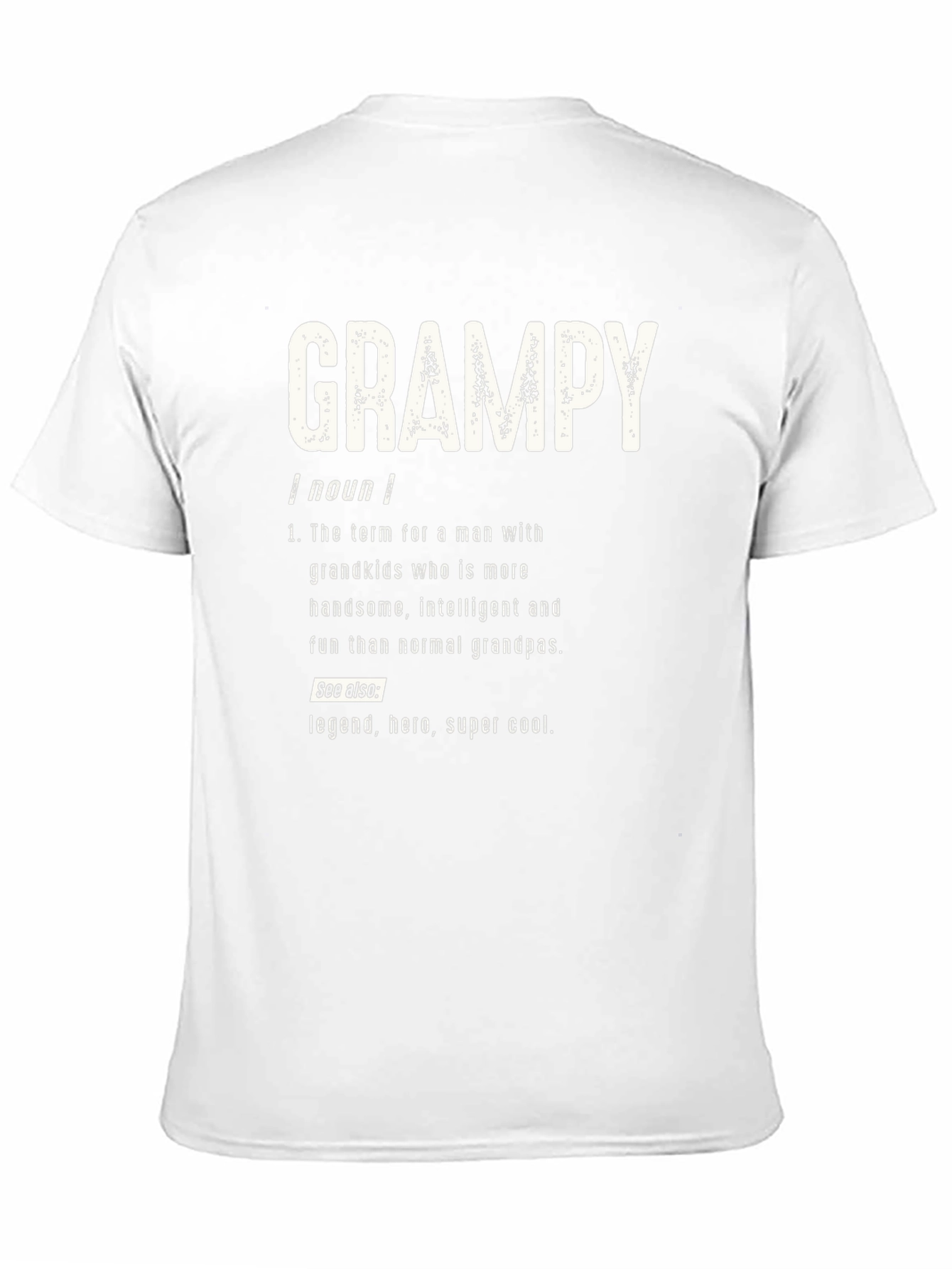 Grampy Definition T-Shirt - Gift for Grandfather