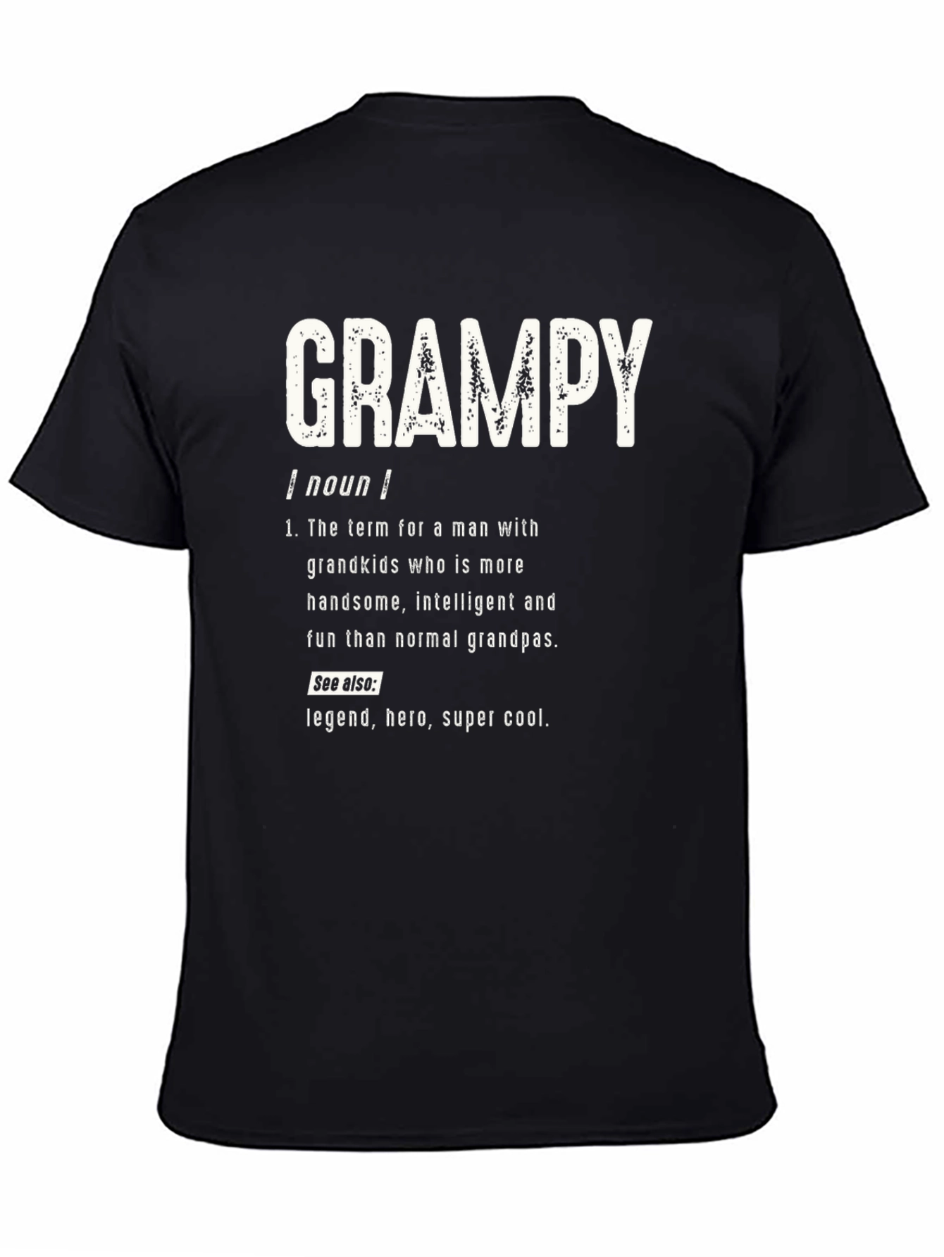 Grampy Definition T-Shirt - Gift for Grandfather