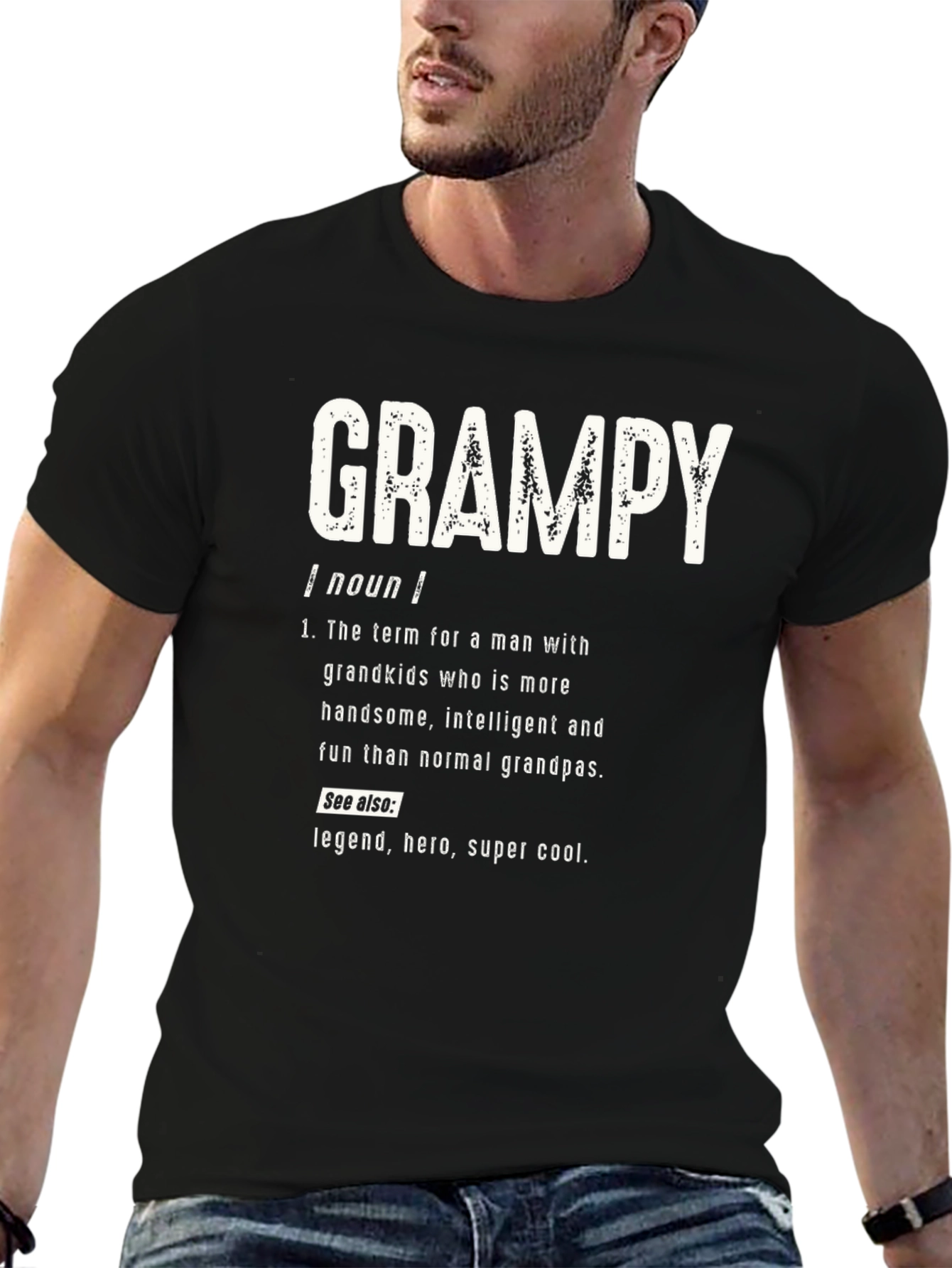 Grampy Definition T-Shirt - Gift for Grandfather