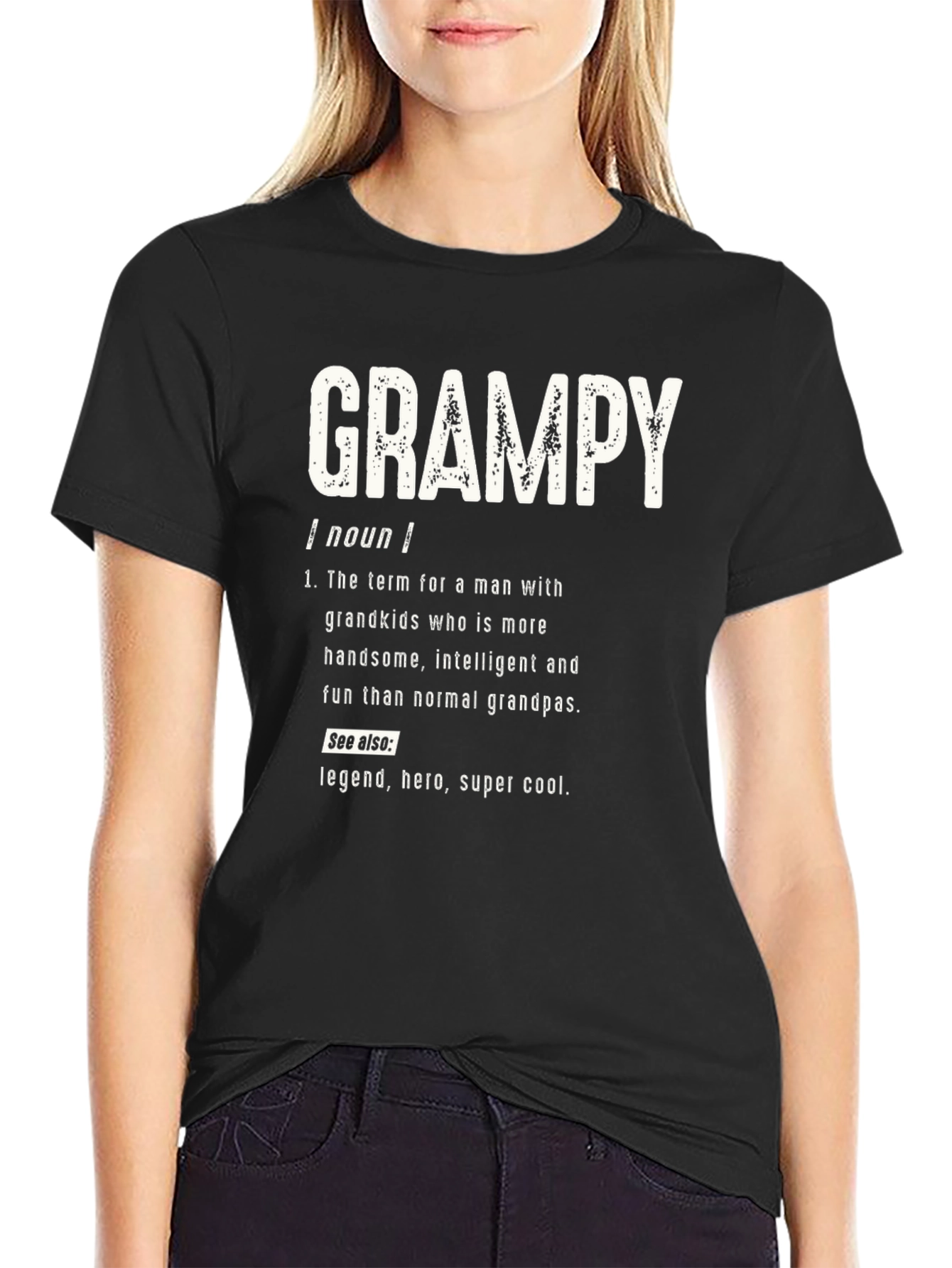 Grampy Definition T-Shirt - Gift for Grandfather
