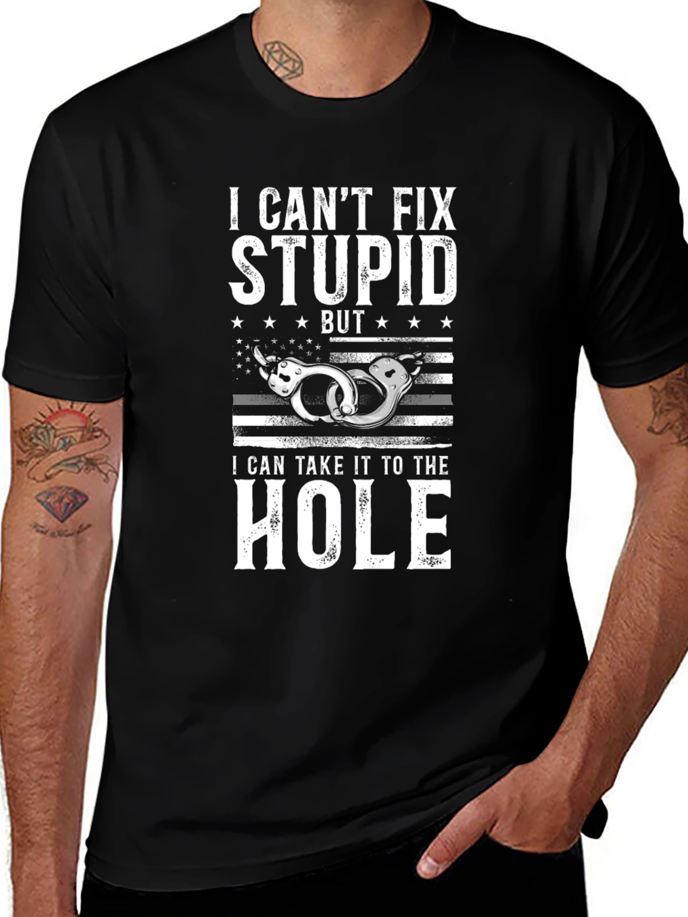 I Cant Fix Stupid T-Shirt