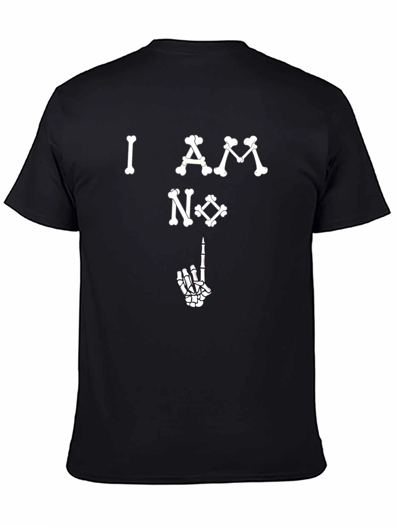 Skeleton Bone I AM No. 1 Graphic T-Shirt