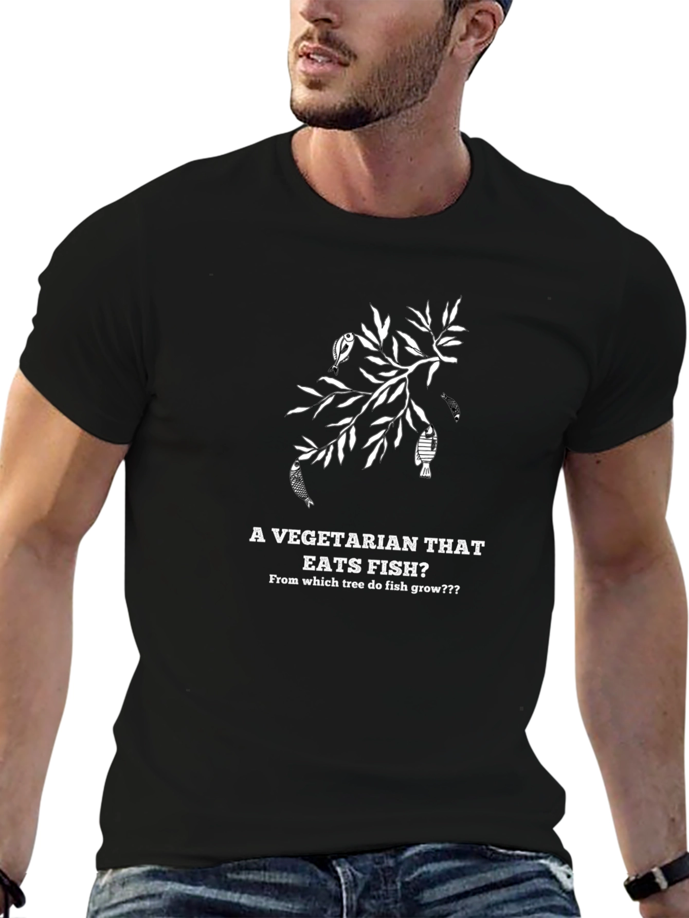 Vegetarian Eats Fish T-Shirt