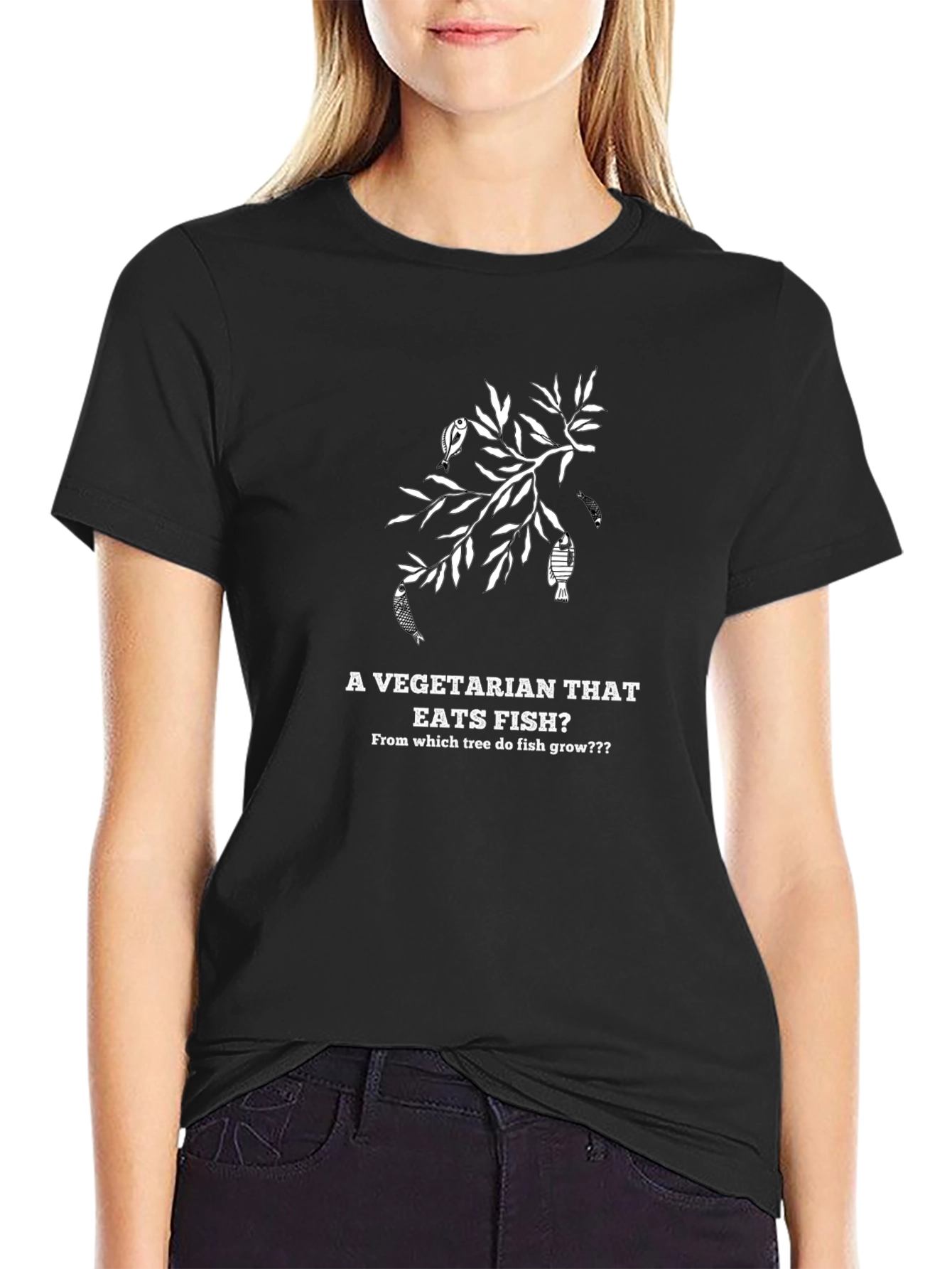 Vegetarian Eats Fish T-Shirt