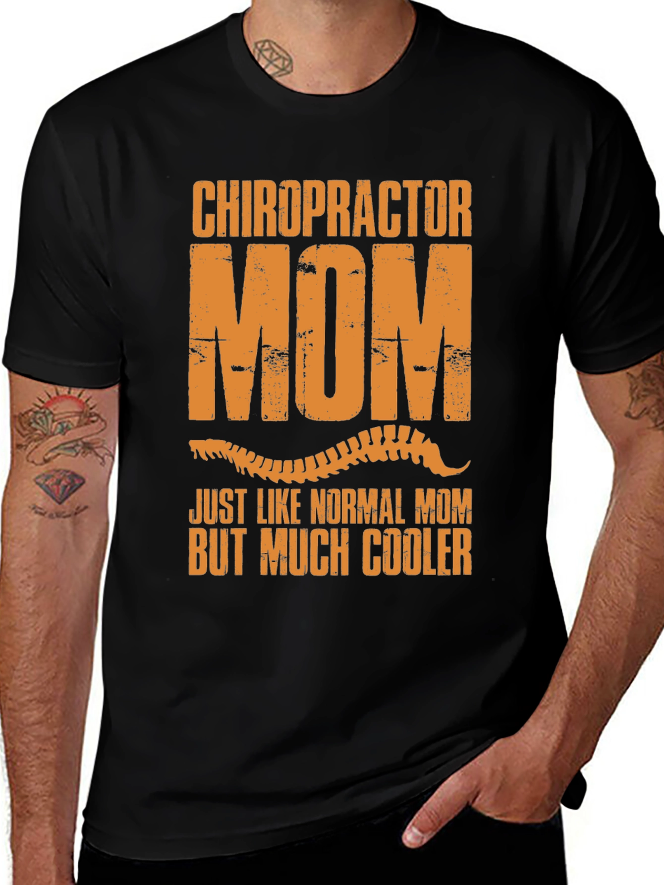 Chiropractor Mom T-Shirt - Cool Mom Tee