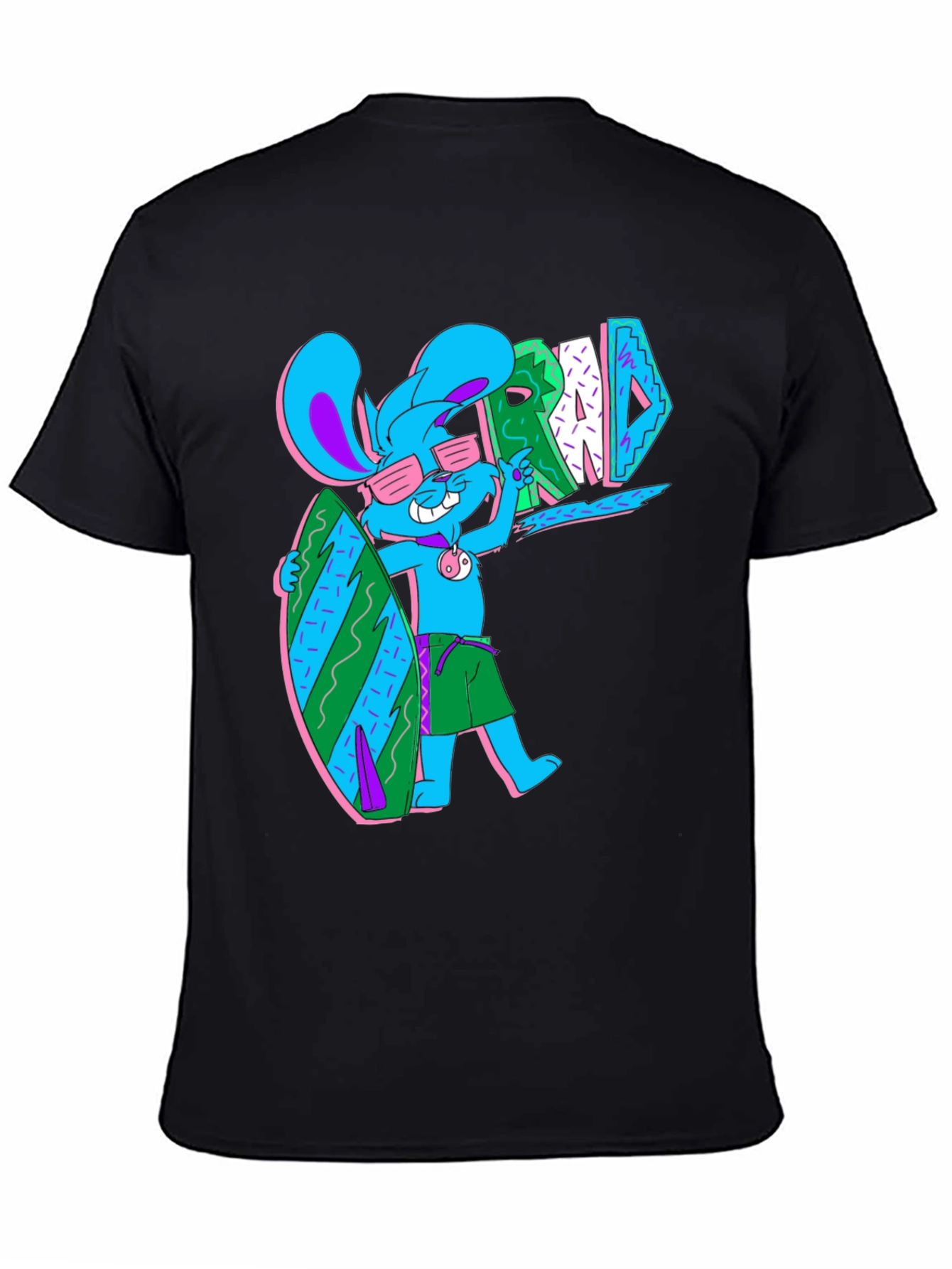 Surf Bunny T-Shirt - Rad Summer Vibes