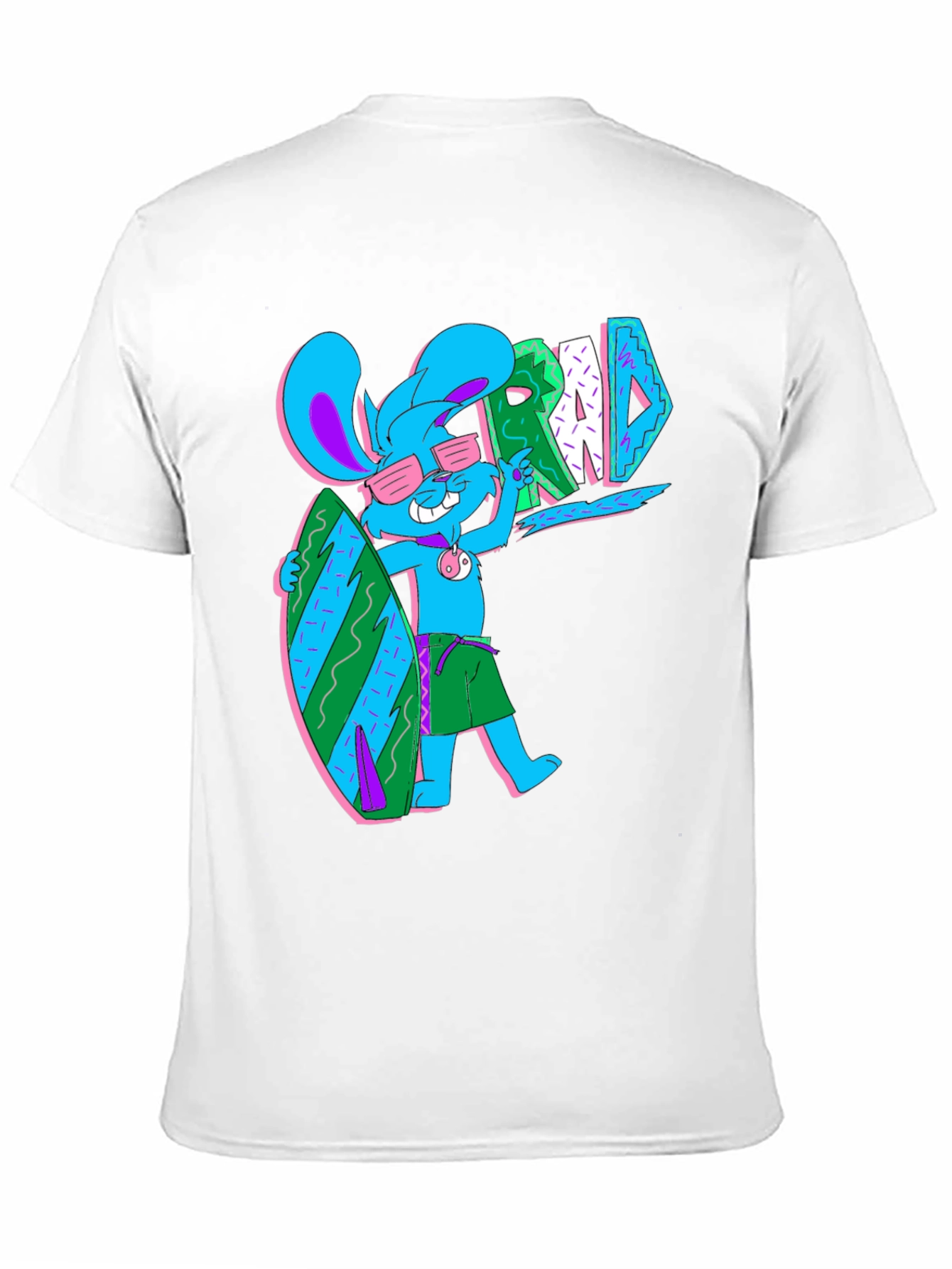 Surf Bunny T-Shirt - Rad Summer Vibes