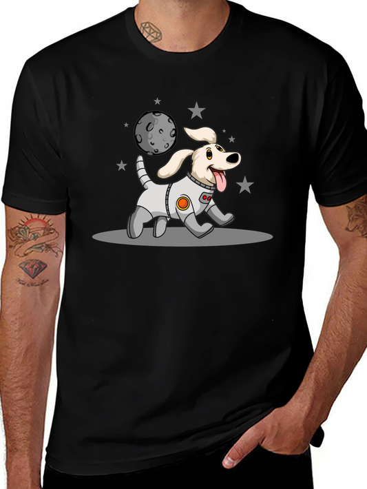 Astronaut Dog T-Shirt - Space Pup Tee
