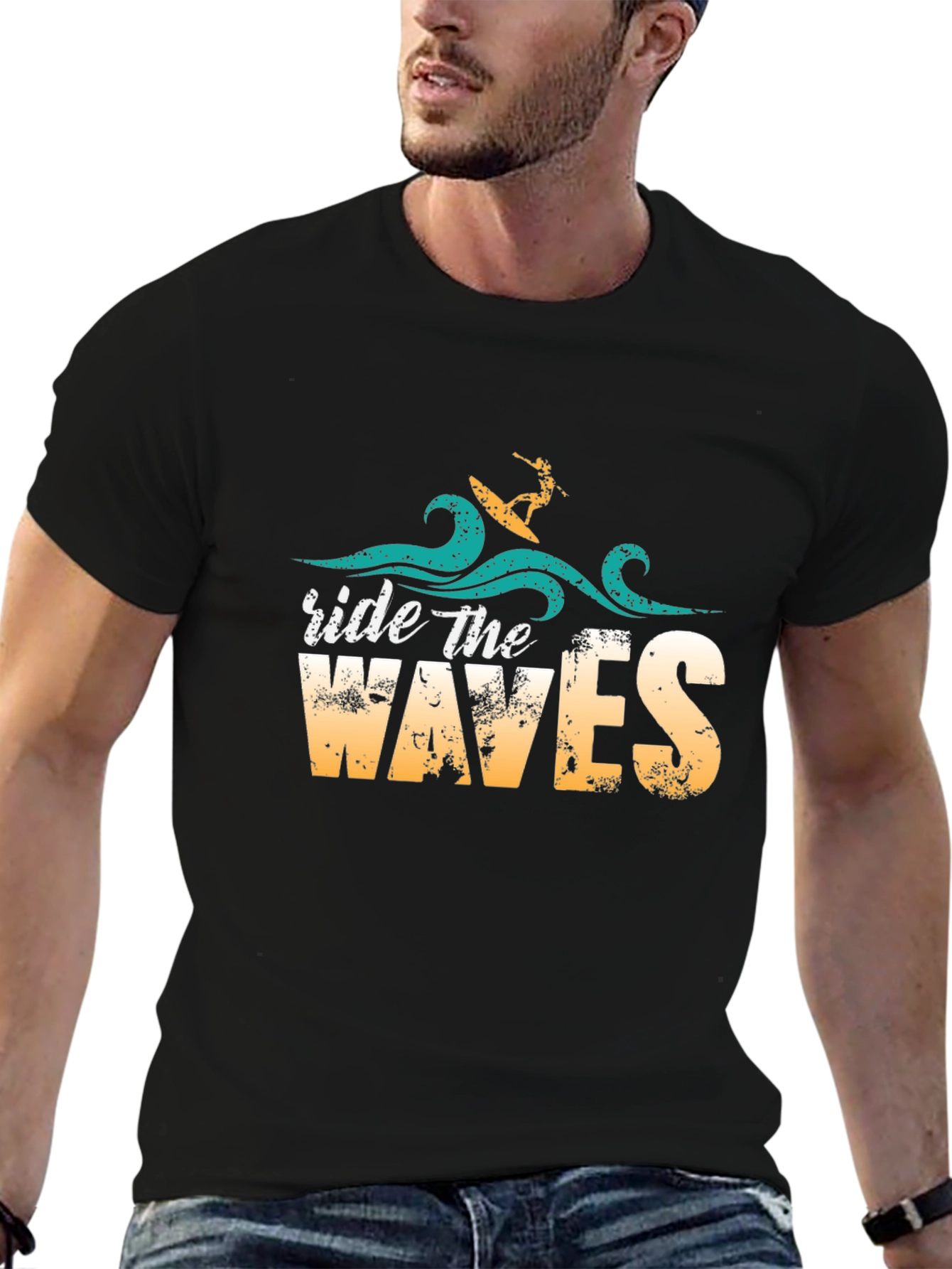 Ride The Waves Graphic T-Shirt