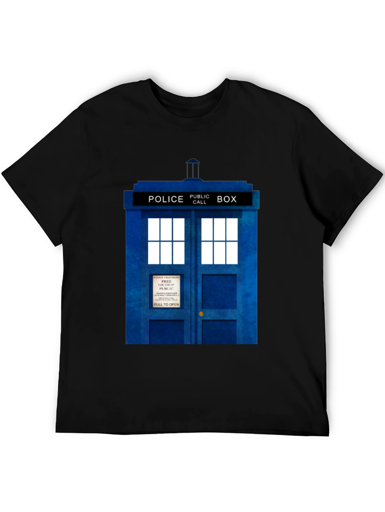 Doctor Who TARDIS Police Box Graphic Tee