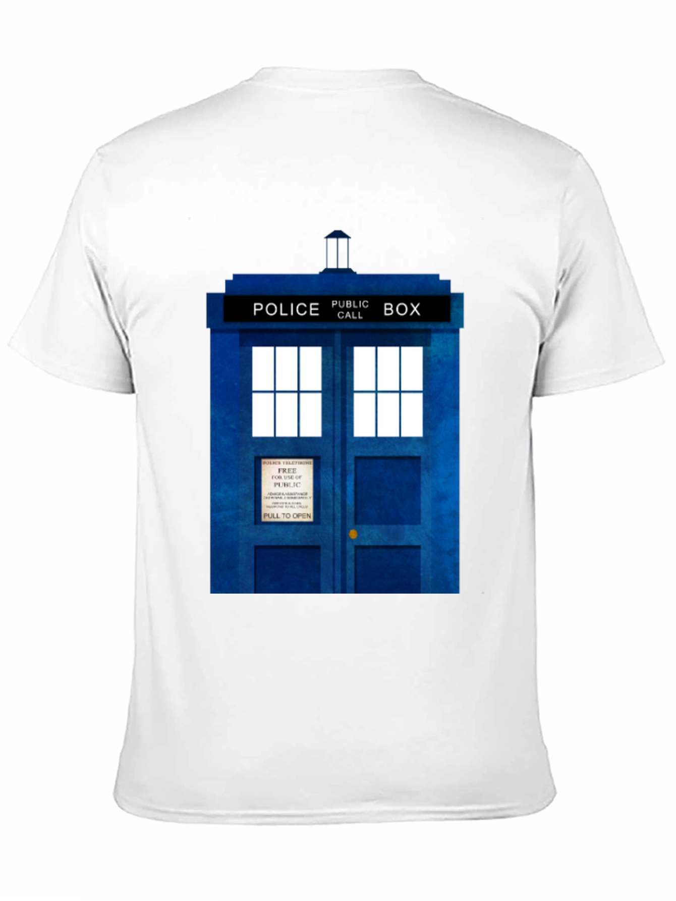 Doctor Who TARDIS Police Box Graphic Tee
