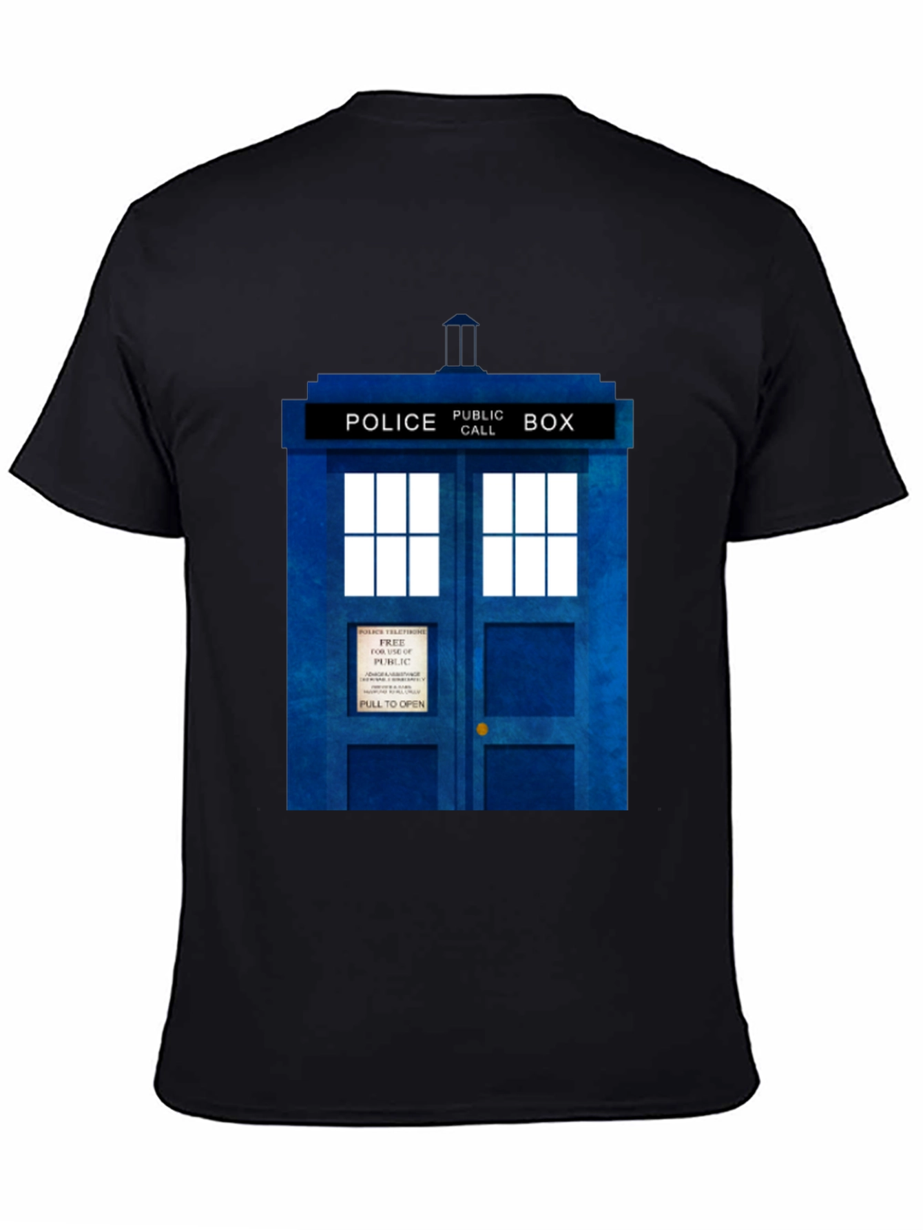 Doctor Who TARDIS Police Box Graphic Tee