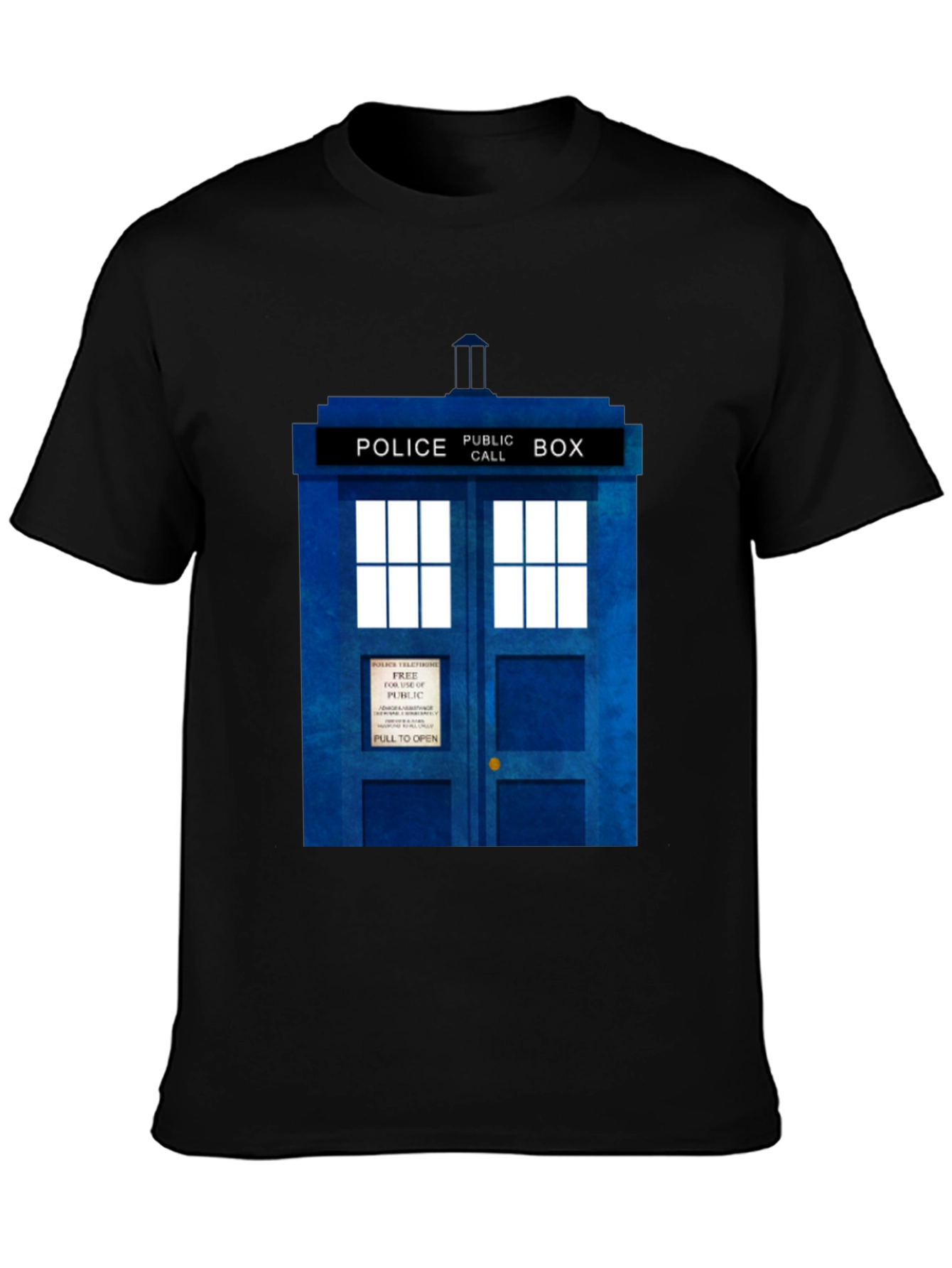 Doctor Who TARDIS Police Box Graphic Tee