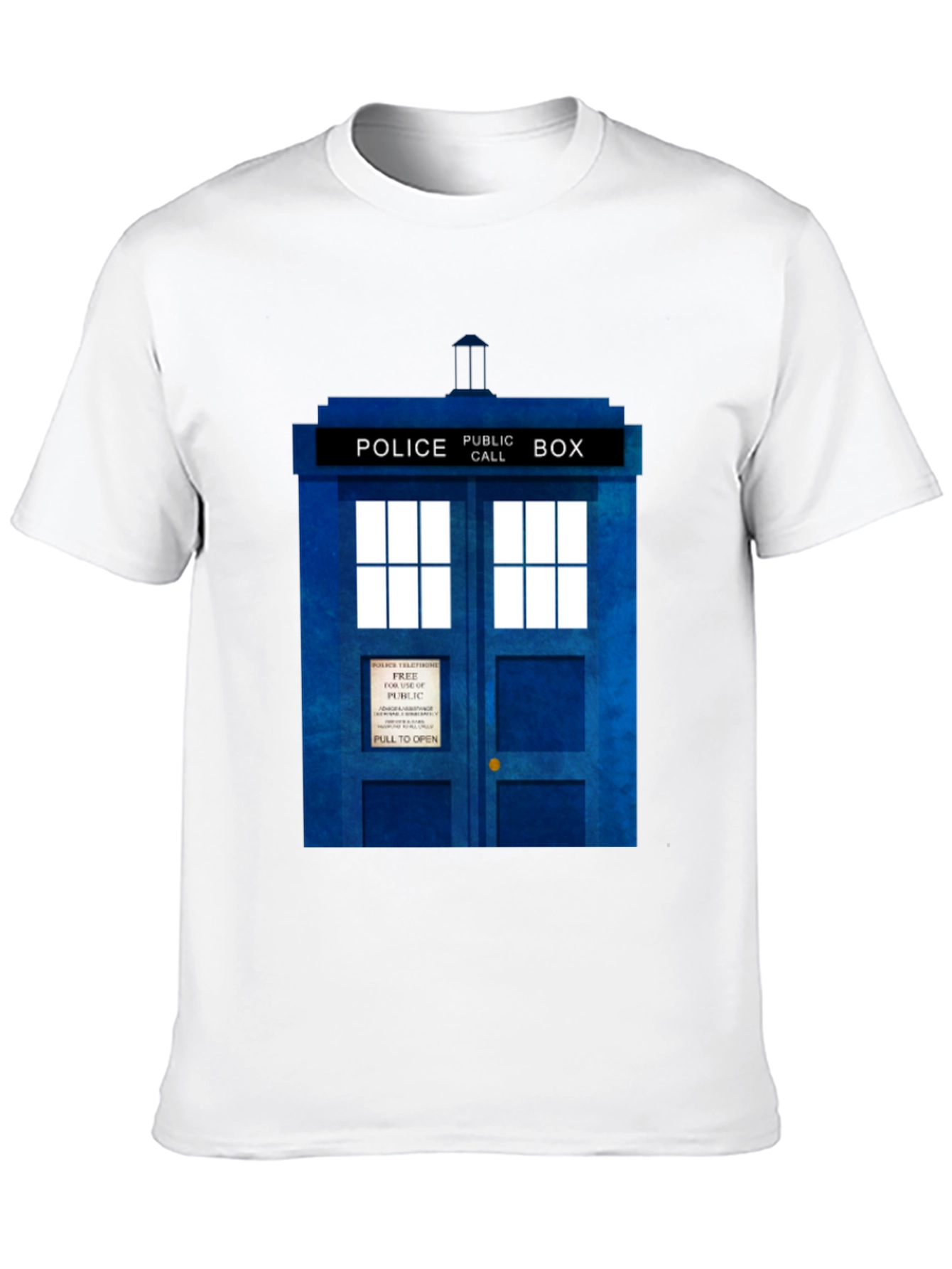 Doctor Who TARDIS Police Box Graphic Tee