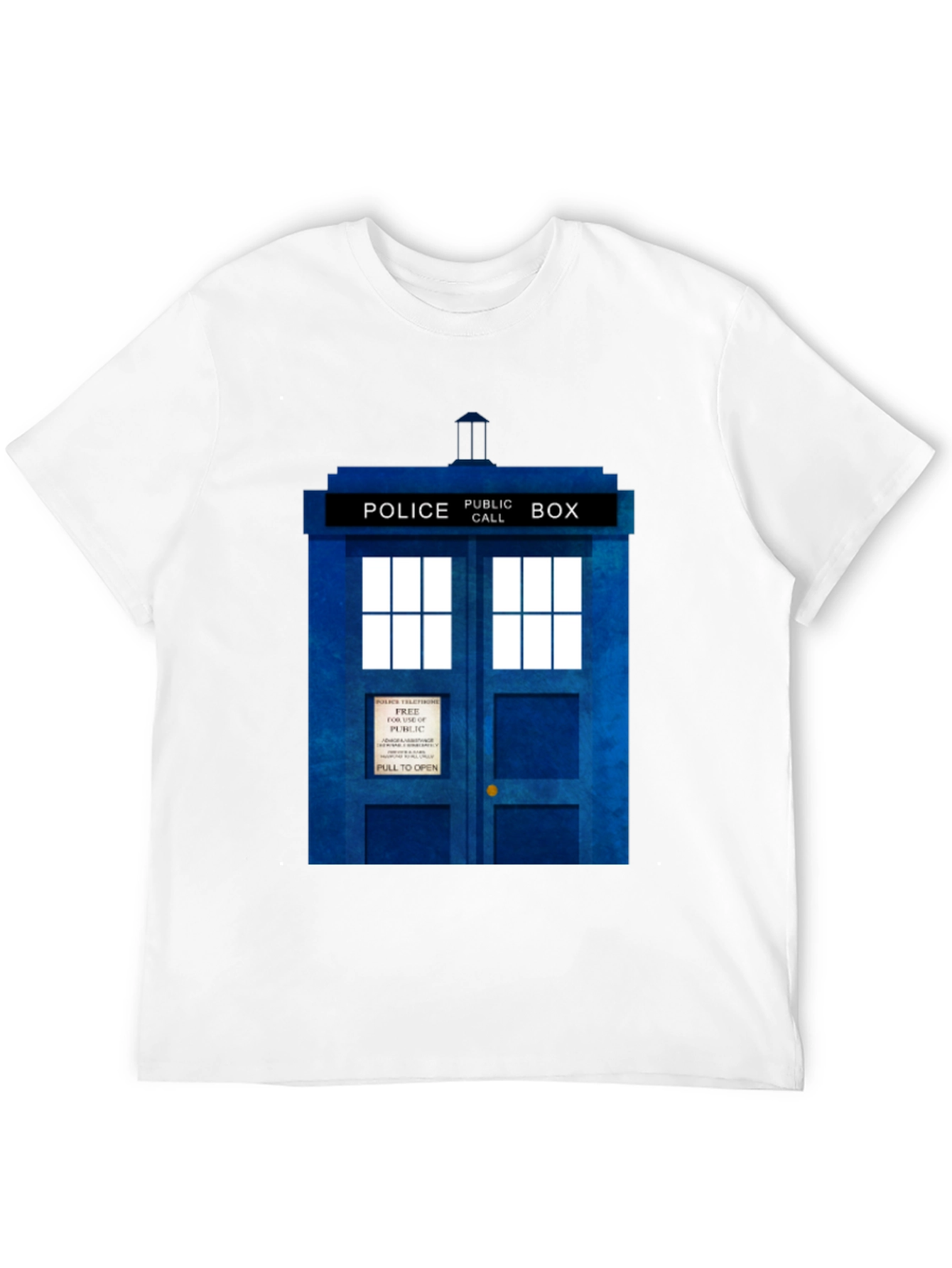 Doctor Who TARDIS Police Box Graphic Tee