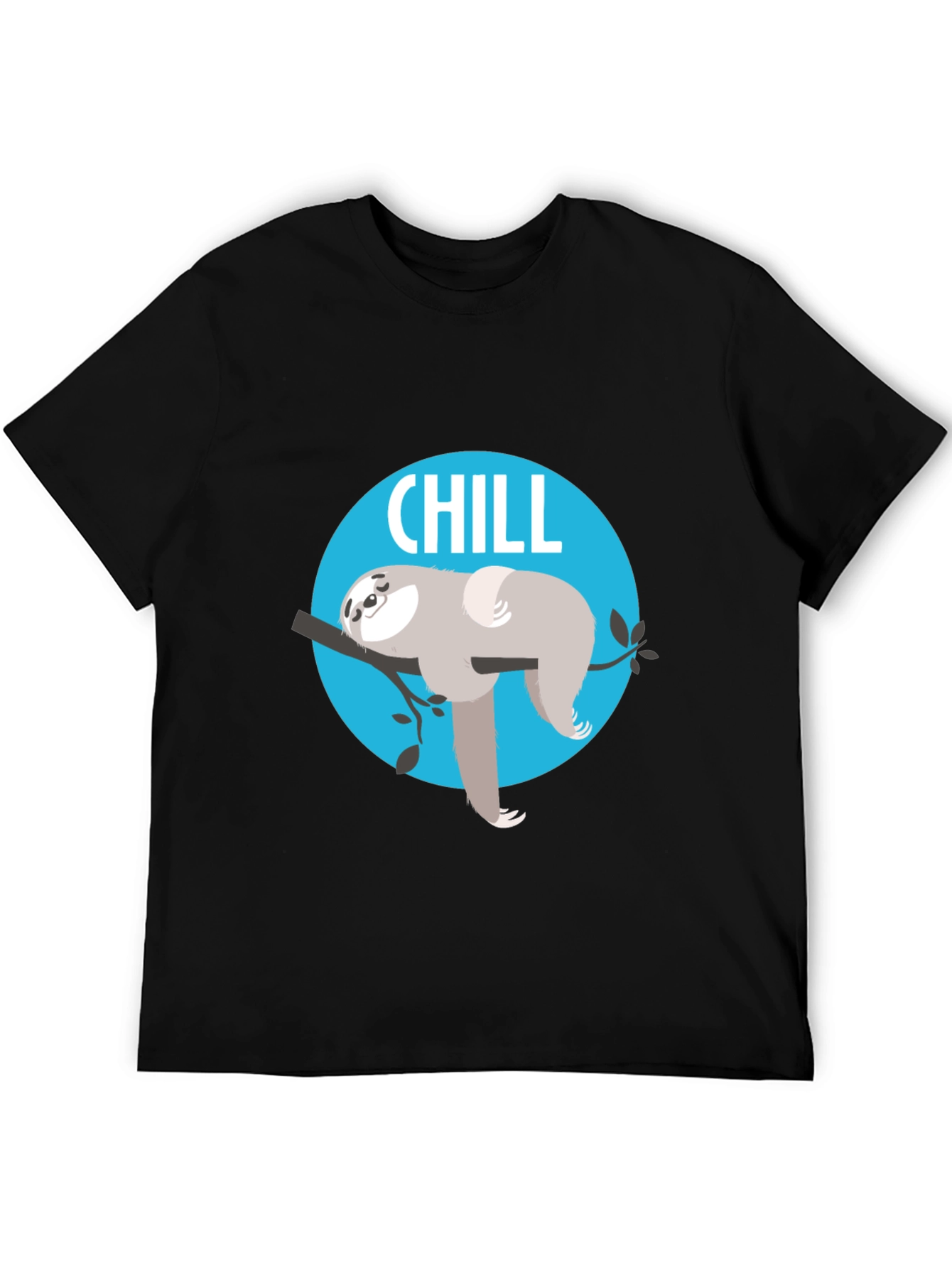 Chill Sloth T-Shirt - Relaxed Fit Unique Graphic
