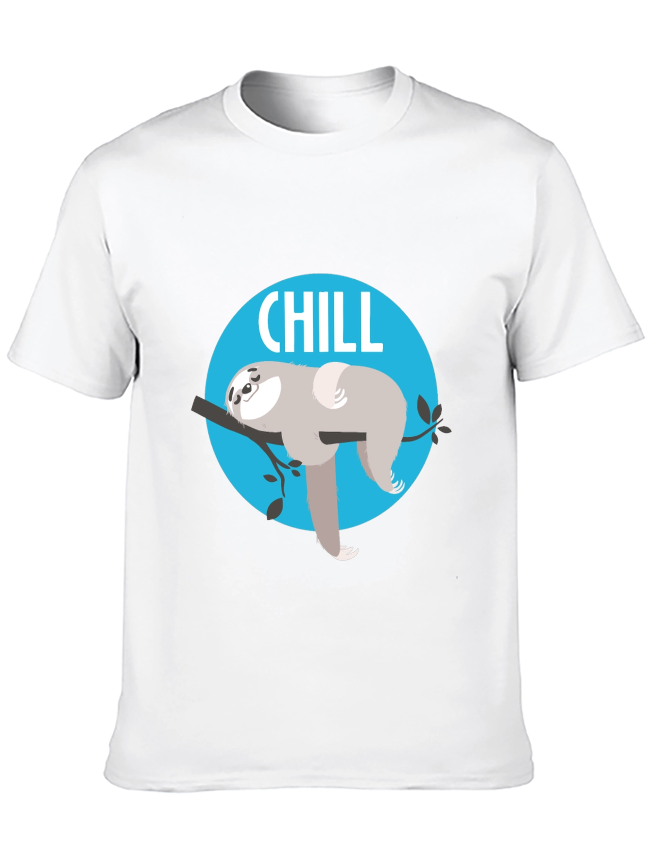 Chill Sloth T-Shirt - Relaxed Fit Unique Graphic